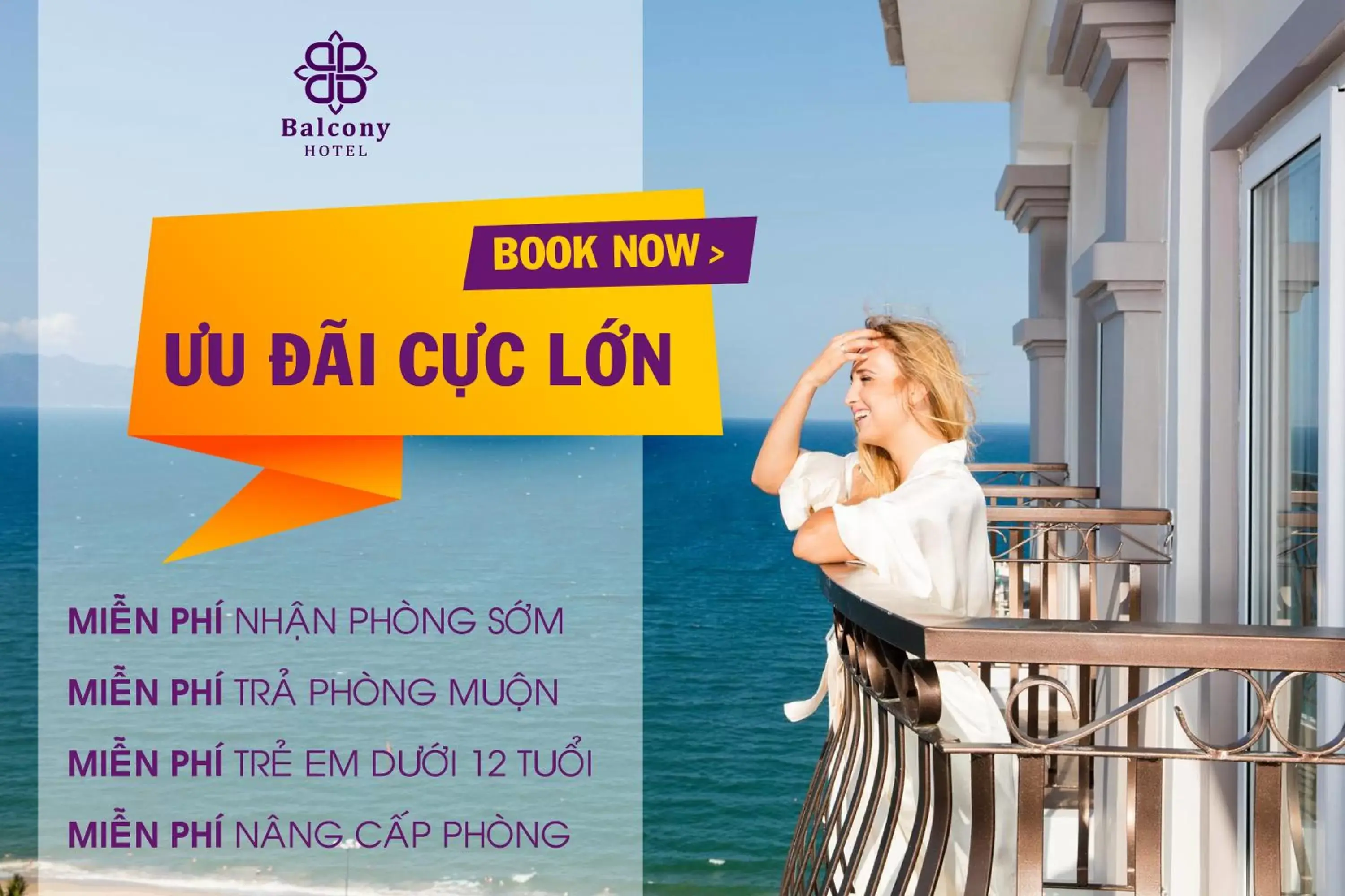 Property building in Balcony Nha Trang Hotel