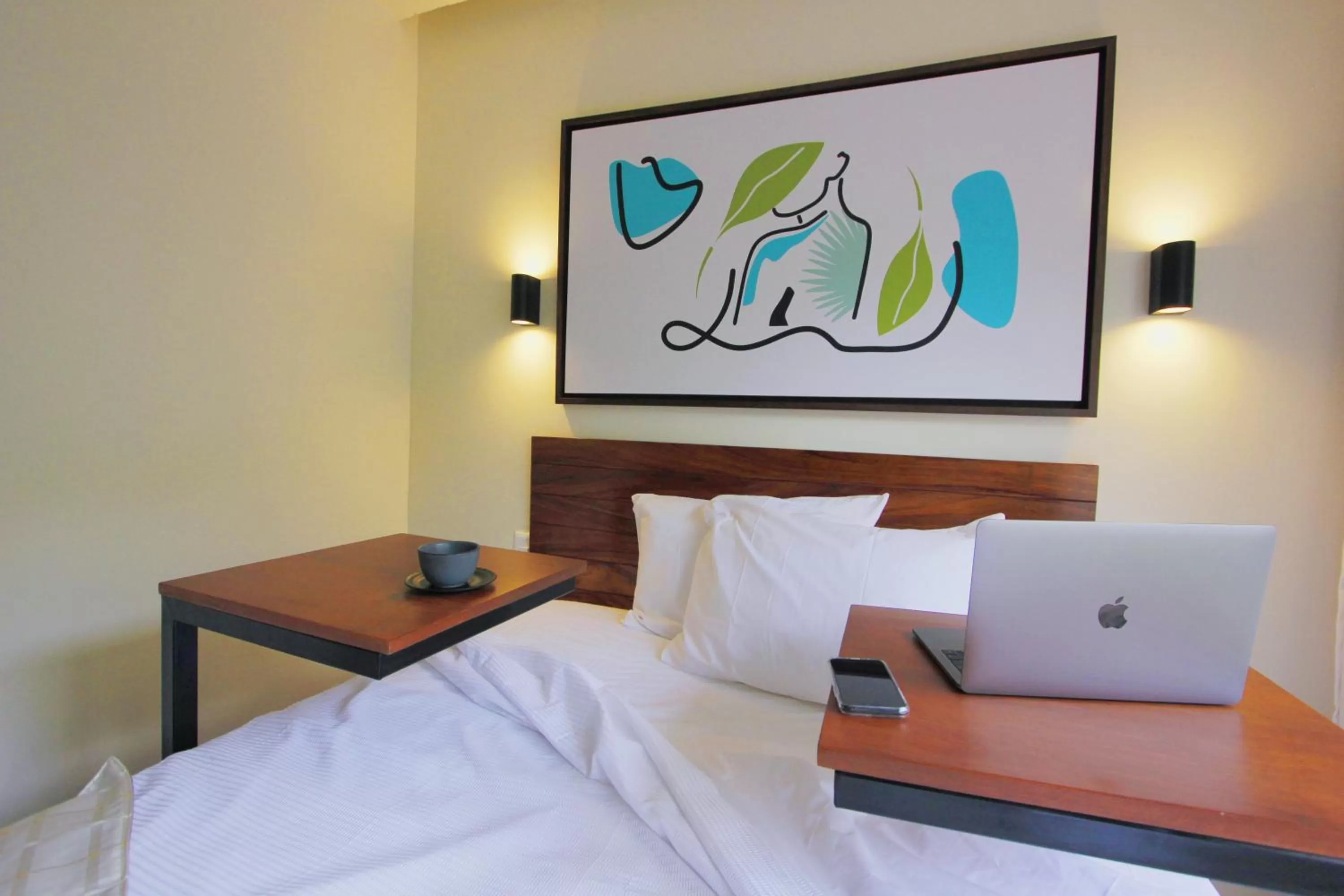 Bed in Joint Boutique Hotel