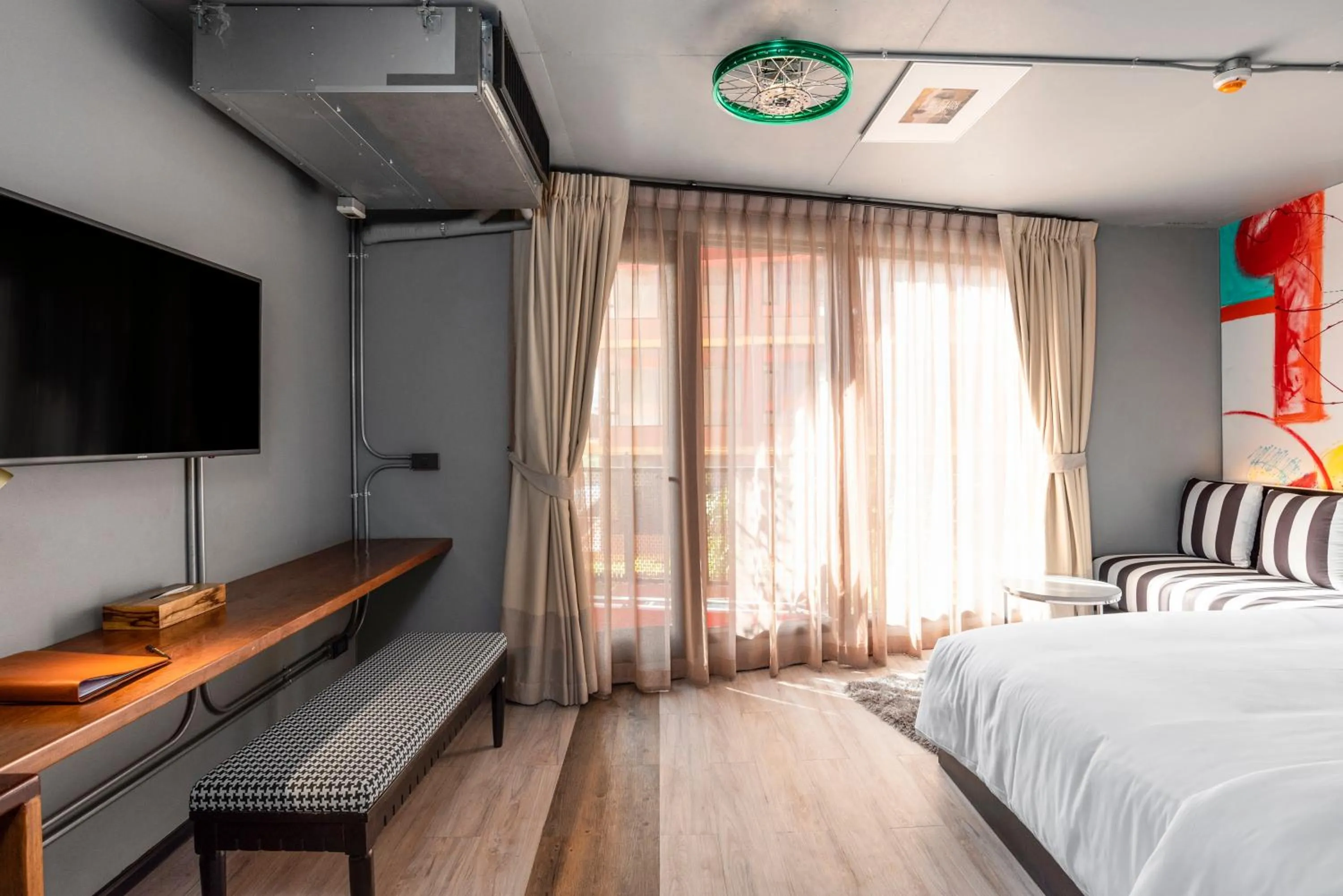 Bed in MeStyle Museum Hotel