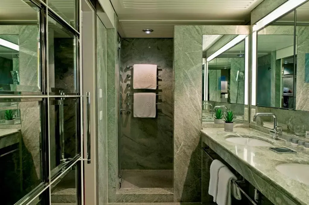 Shower, Bathroom in Widder Hotel - Zurichs luxury hideaway