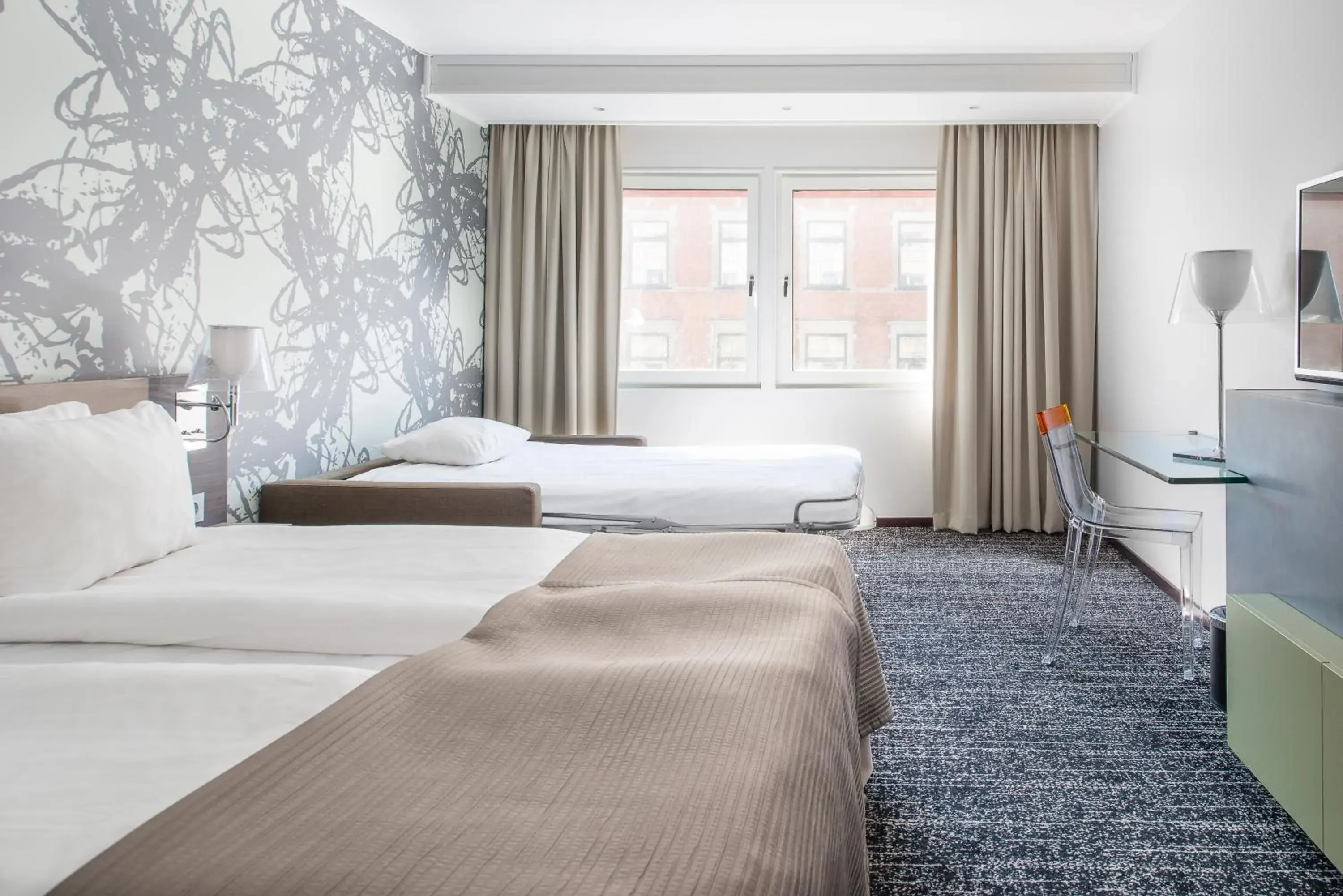 Photo of the whole room, Bed in Quality Hotel Luleå Photo of the whole room, Bed in Quality Hotel Luleå