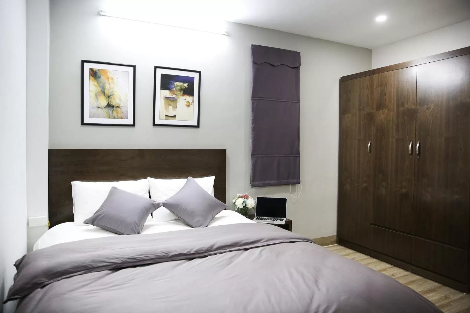 Bed in V House 6 Serviced Apartment