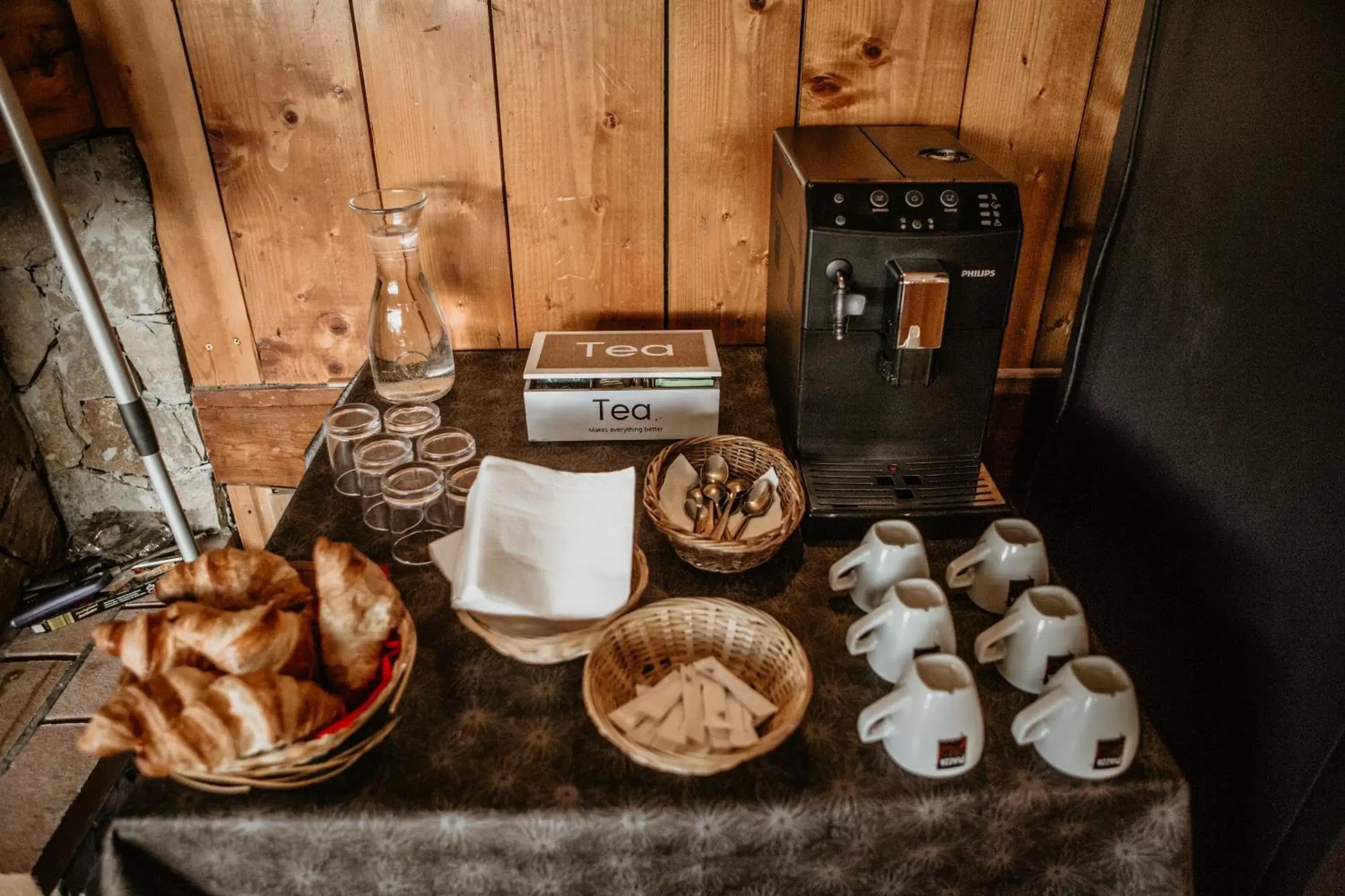 Coffee/tea facilities in Hotel La Meije