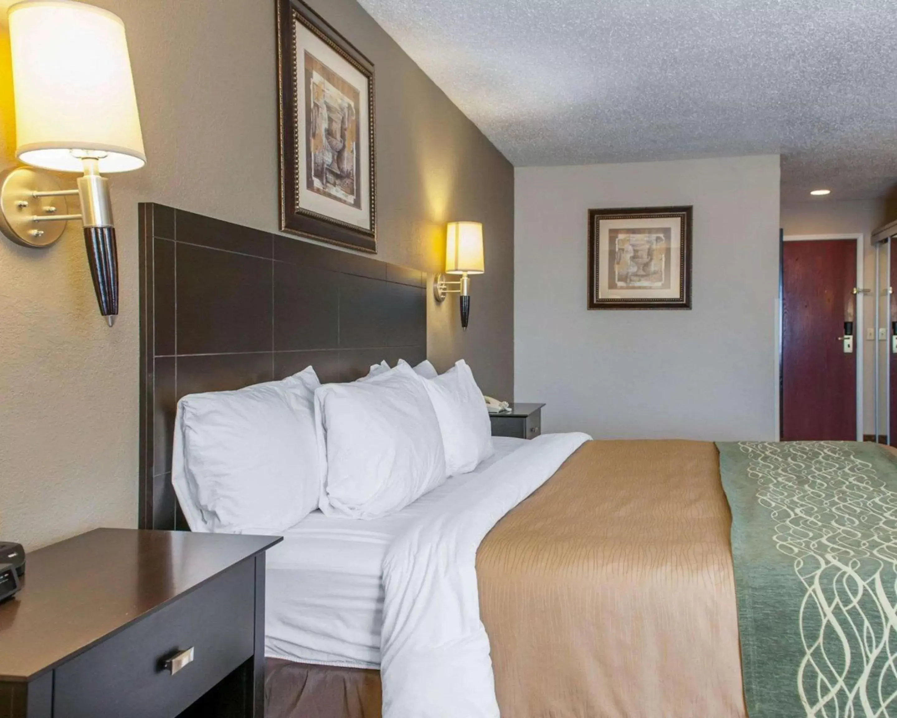 Photo of the whole room, Bed in Comfort Inn Near Ouabache State Park