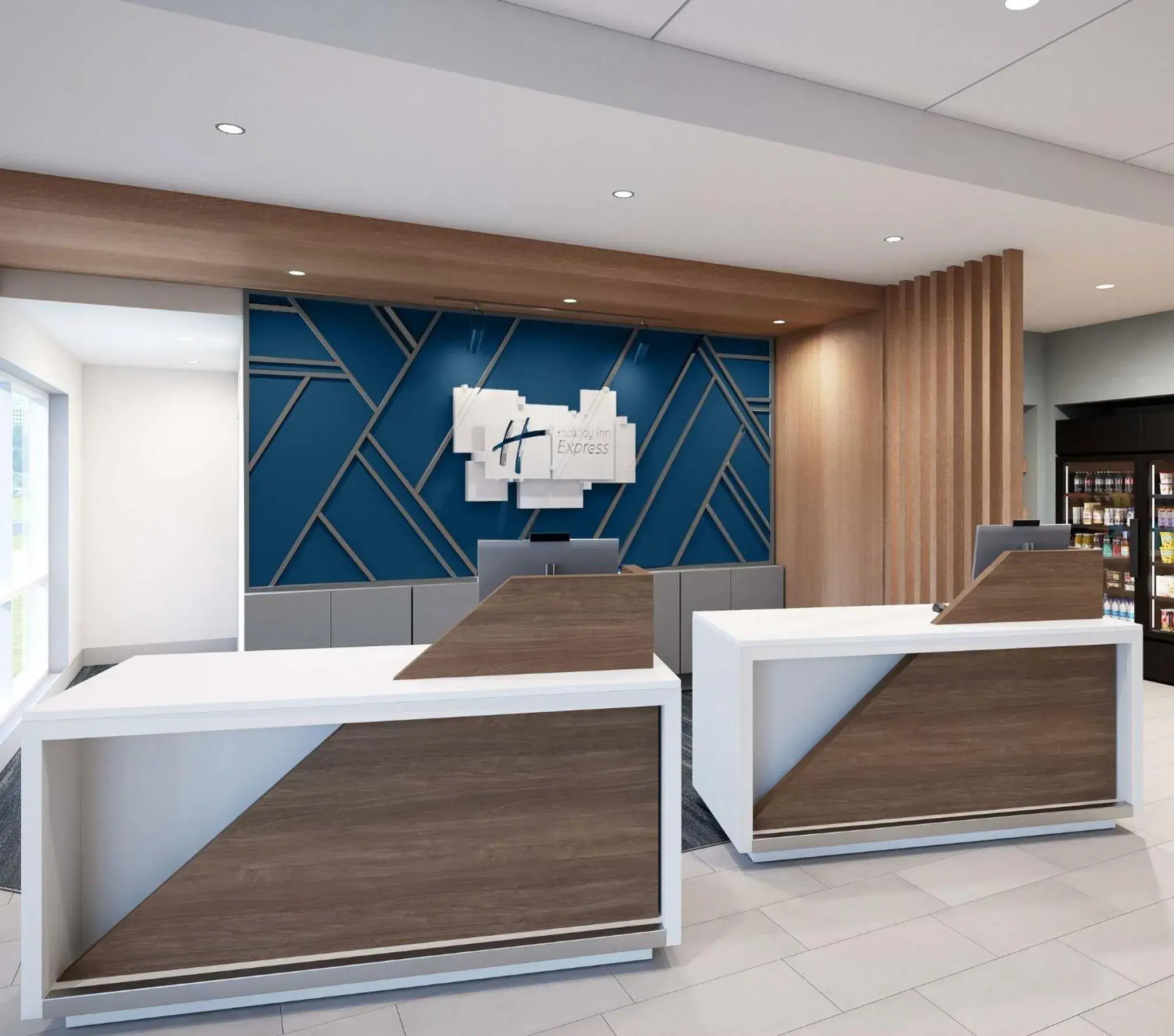Property building, Lobby/Reception in Holiday Inn Express - Cabot, an IHG Hotel