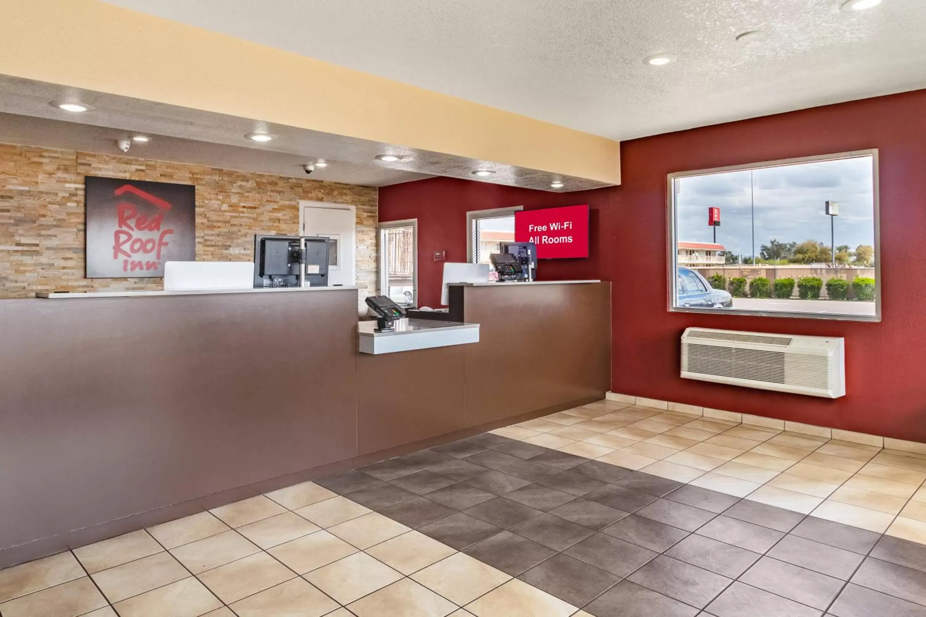 Lobby or reception, Lobby/Reception in Red Roof Inn Phoenix- Midtown