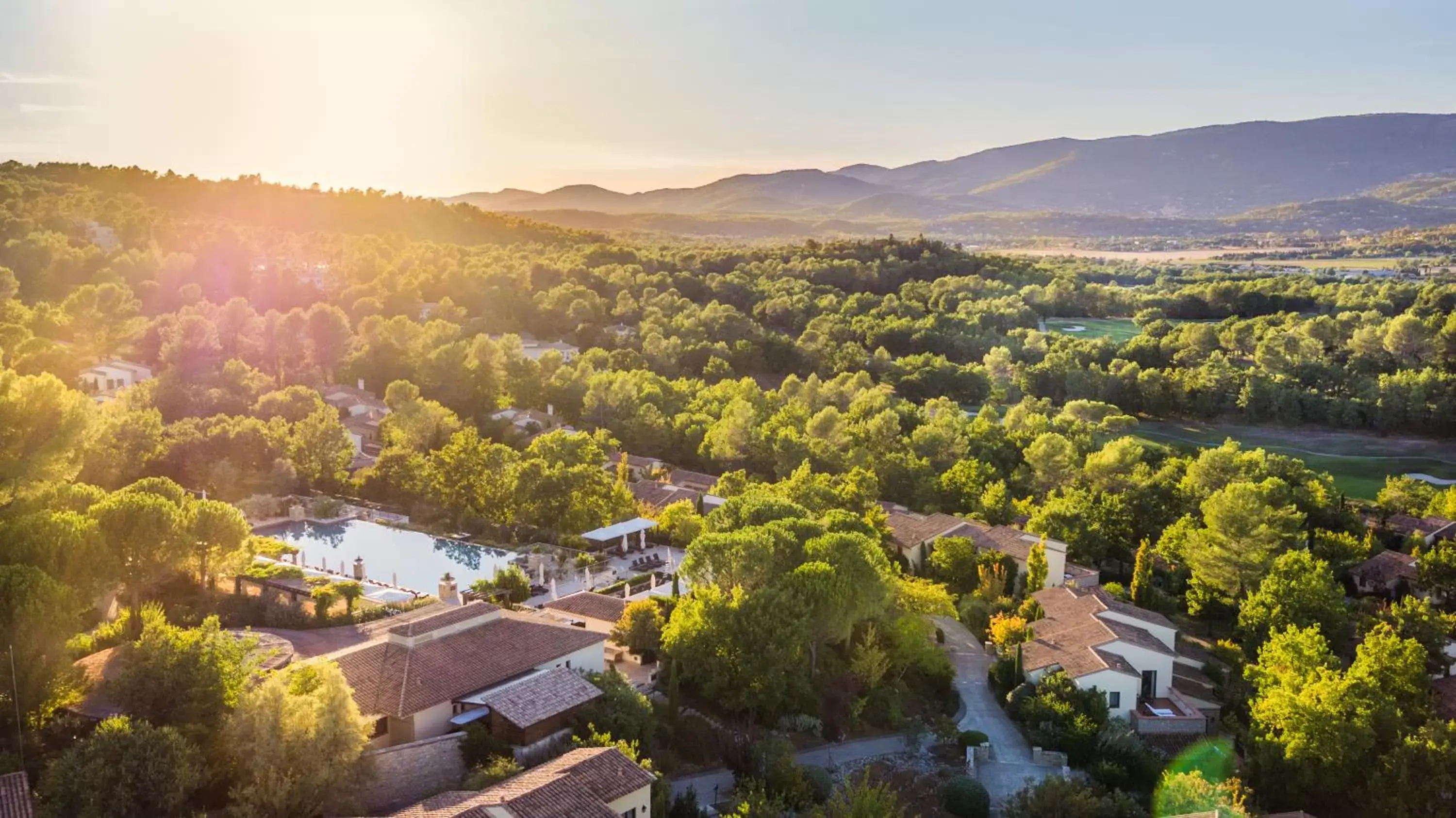 Bird's eye view, Bird's-eye View in Terre Blanche Hotel Spa Golf Resort