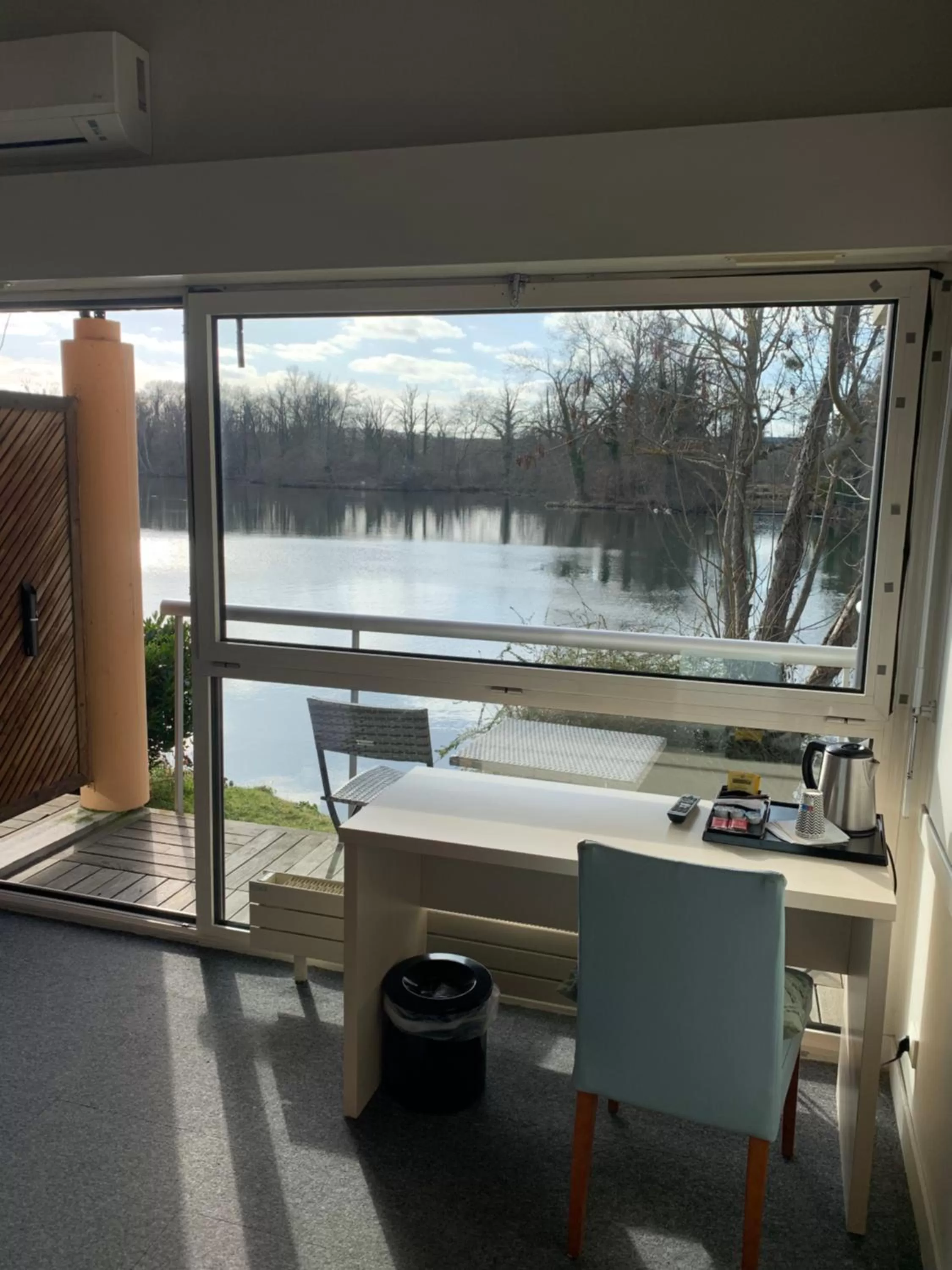 View (from property/room) in Hôtel L'ile Du Saussay