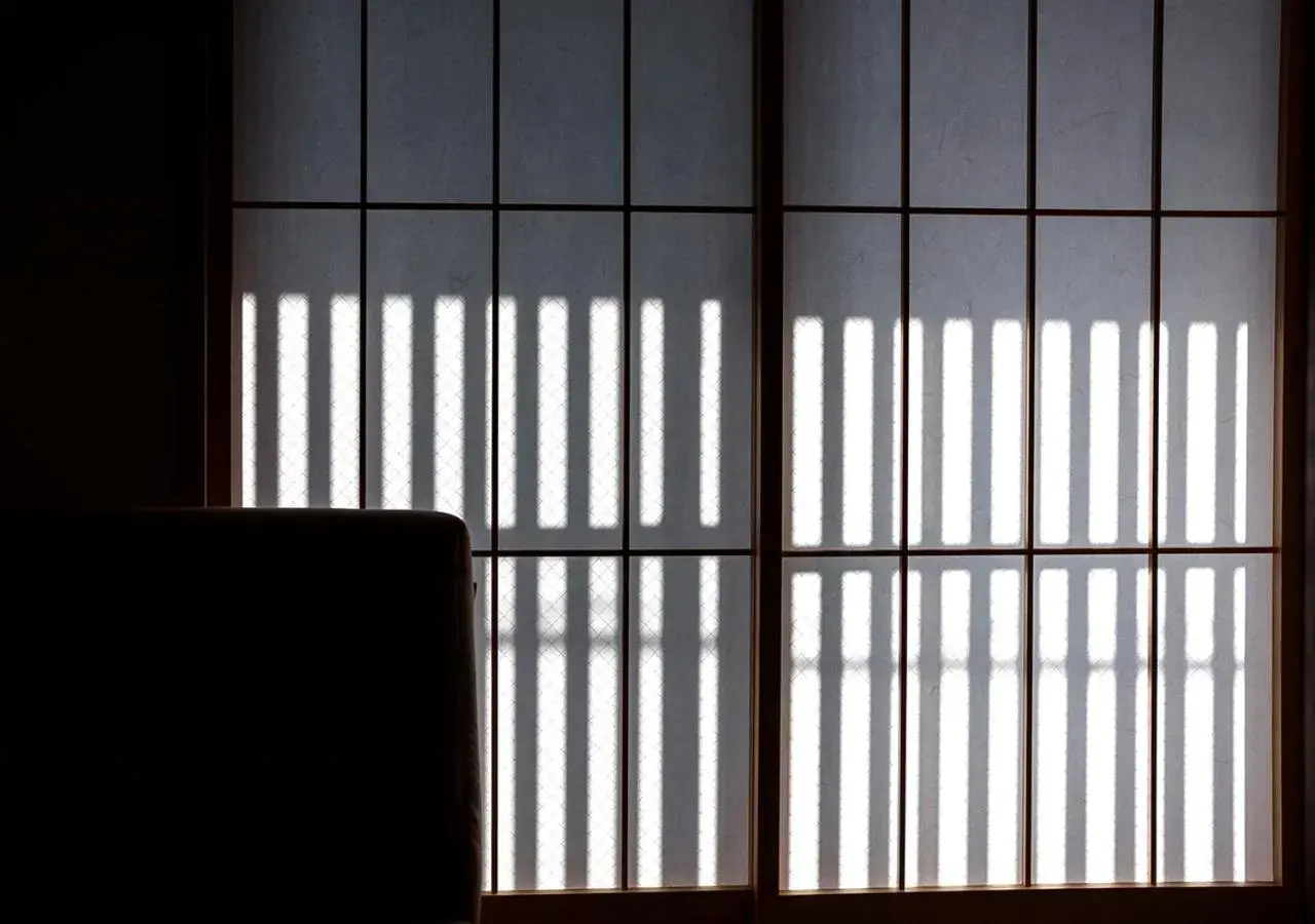 Decorative detail in IRORI KYOTO STATION HIGASHI-HONGANJI