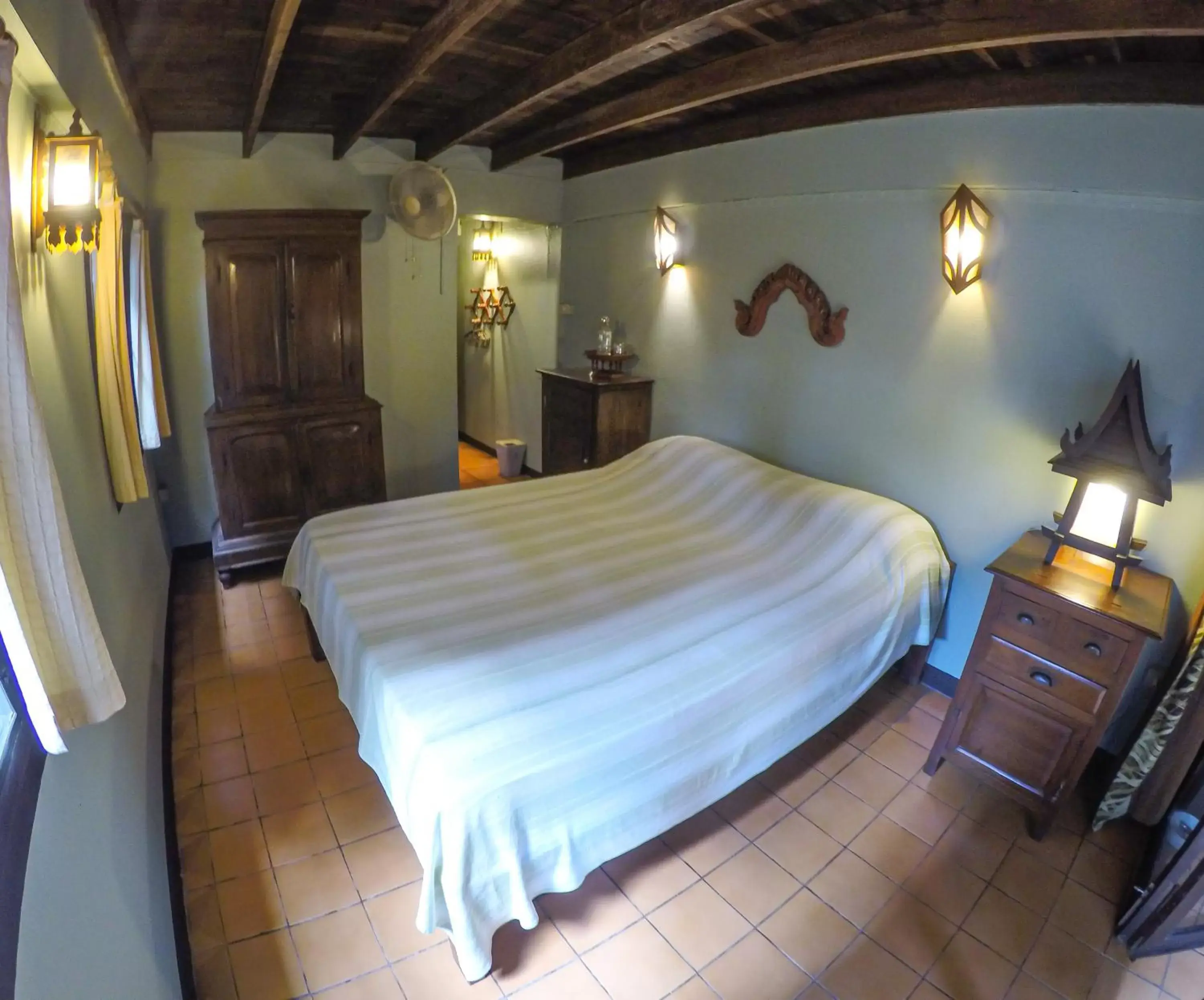 Photo of the whole room, Bed in The Riverside Guest House
