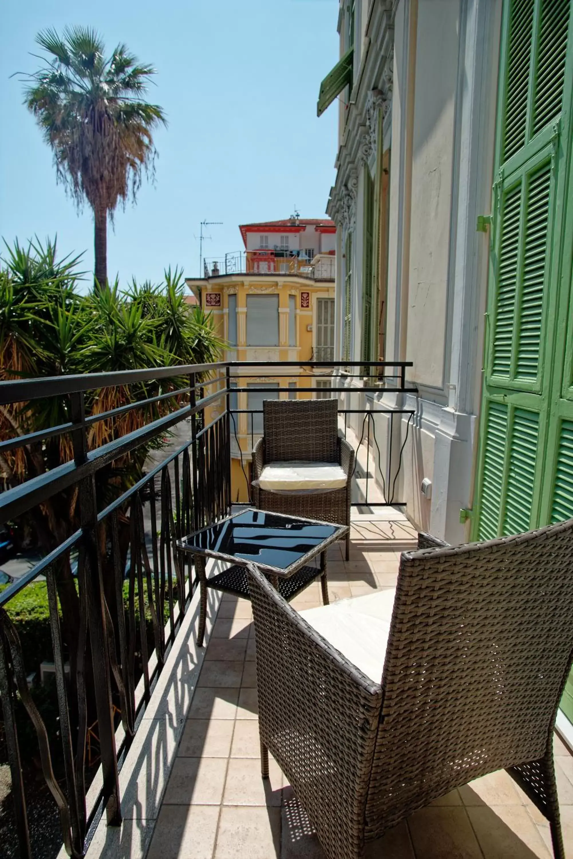 Balcony/Terrace in Hotel Alexander & Spa