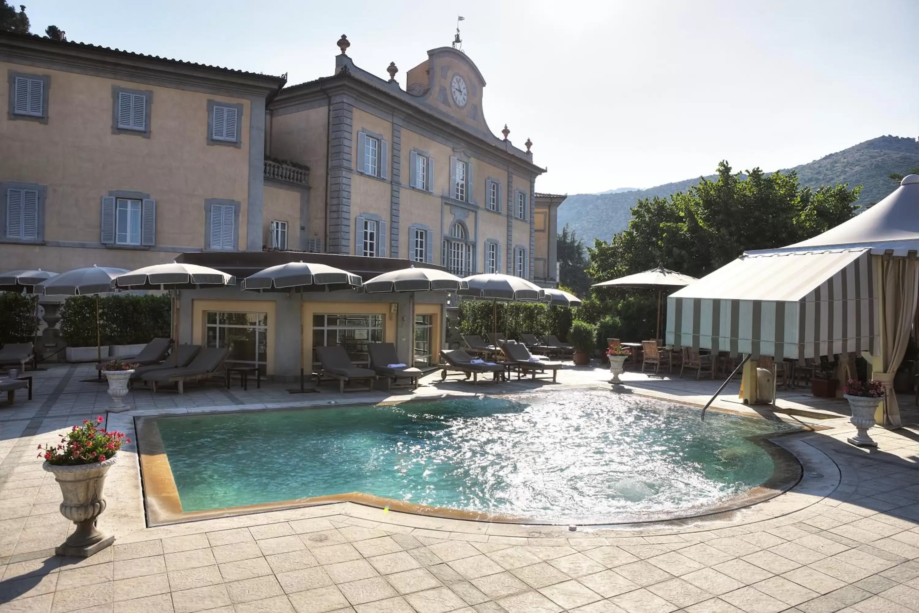 Swimming pool, Property Building in Bagni Di Pisa Palace & Thermal Spa - The Leading Hotels of the World