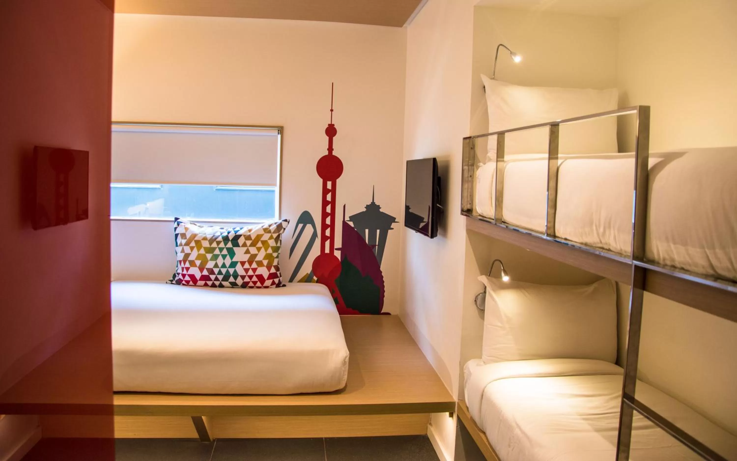 Bed in Yaas Hotel Dakar Almadies