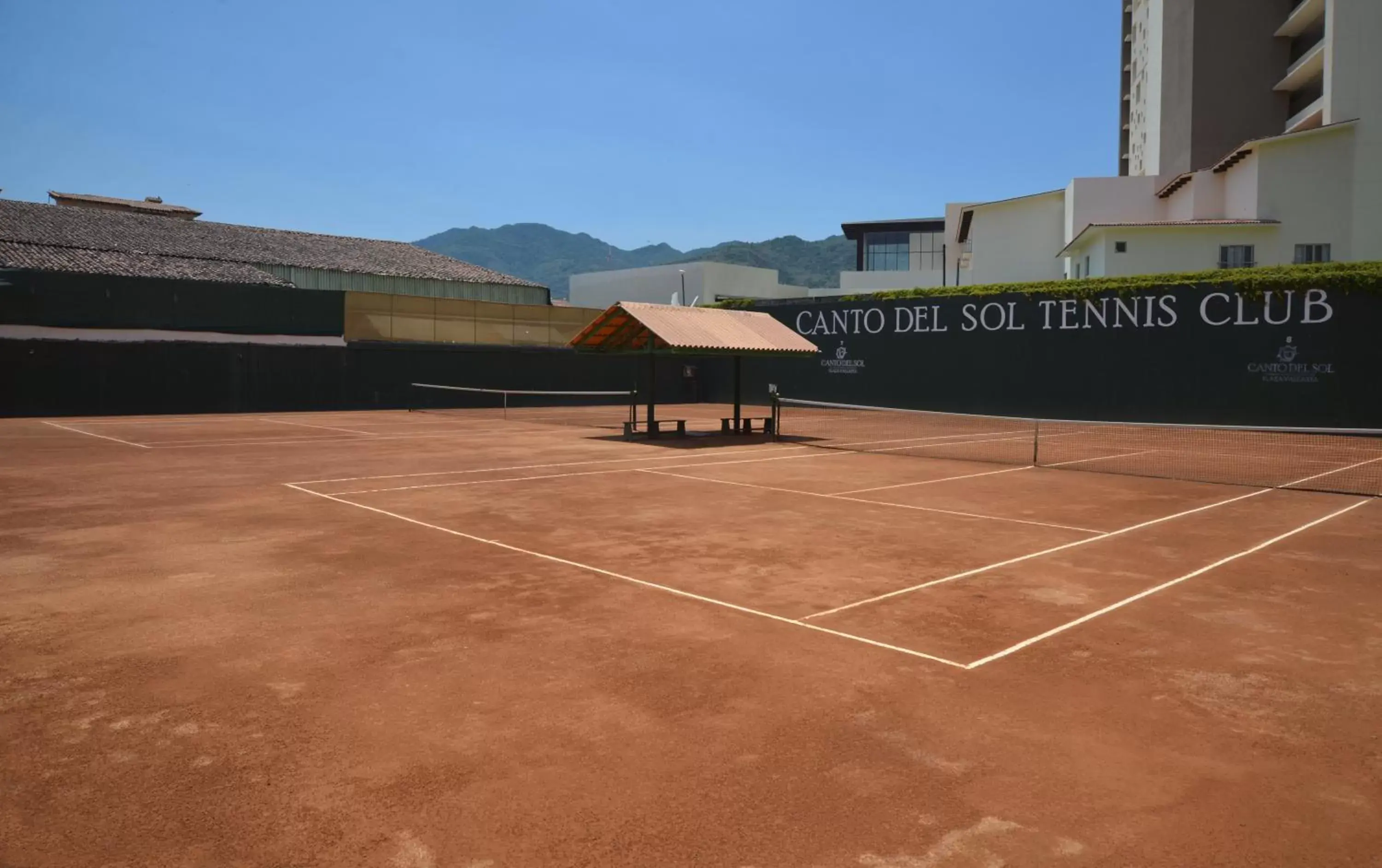 Tennis court in Canto del Sol Puerto Vallarta All Inclusive