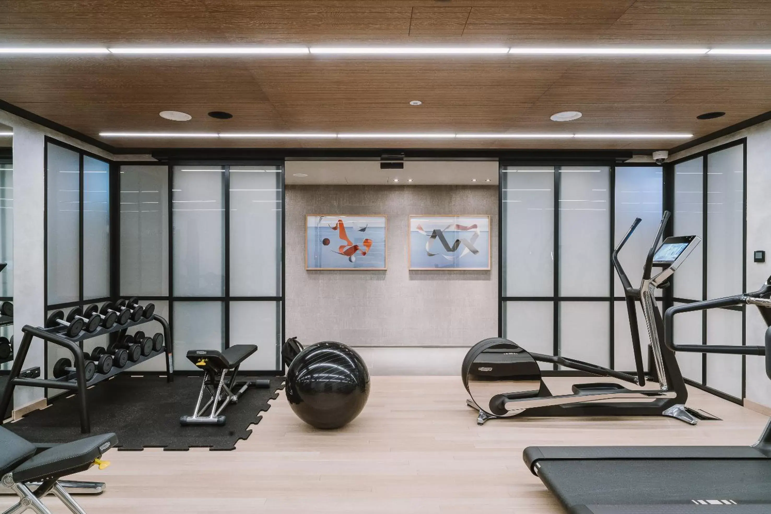 Fitness centre/facilities, Fitness Center/Facilities in PURO Warszawa Centrum