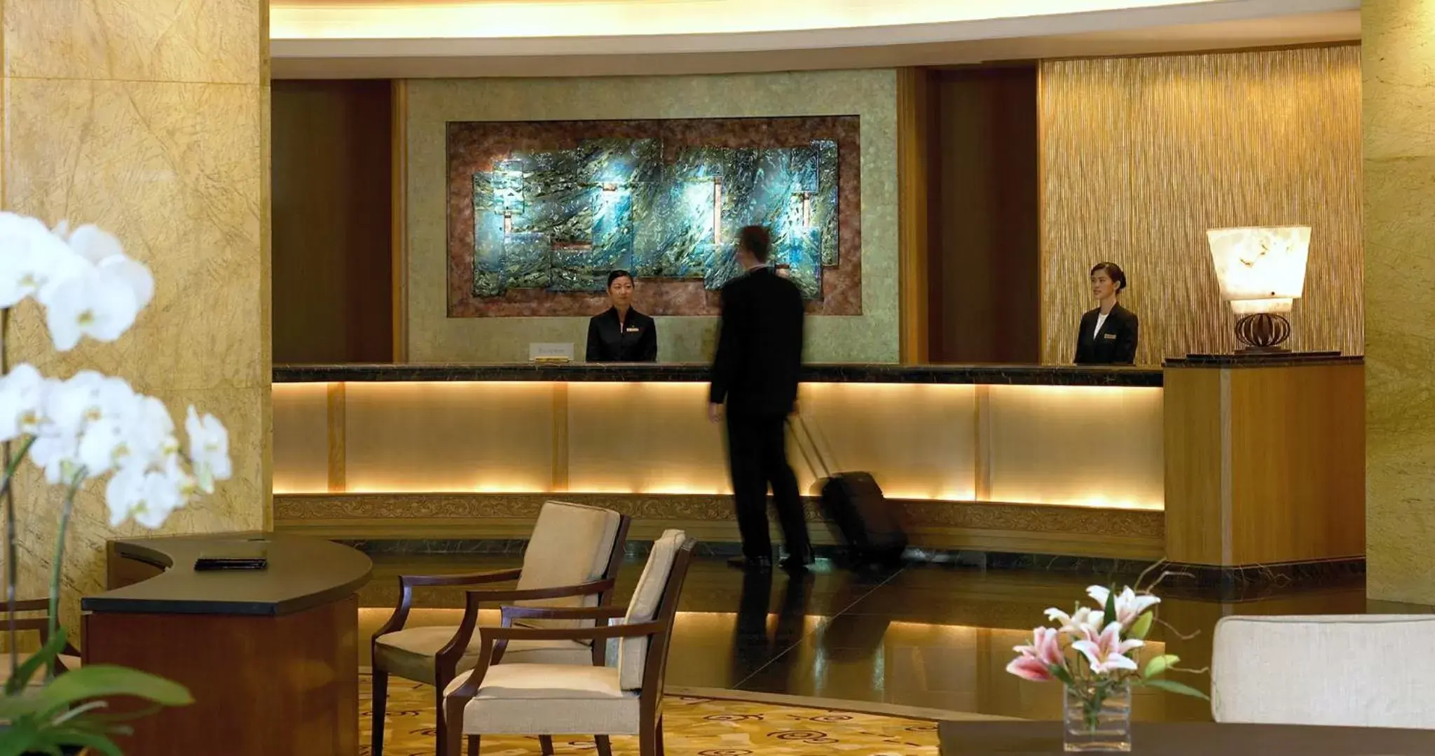 Lobby or reception in Shangri-La Kuala Lumpur