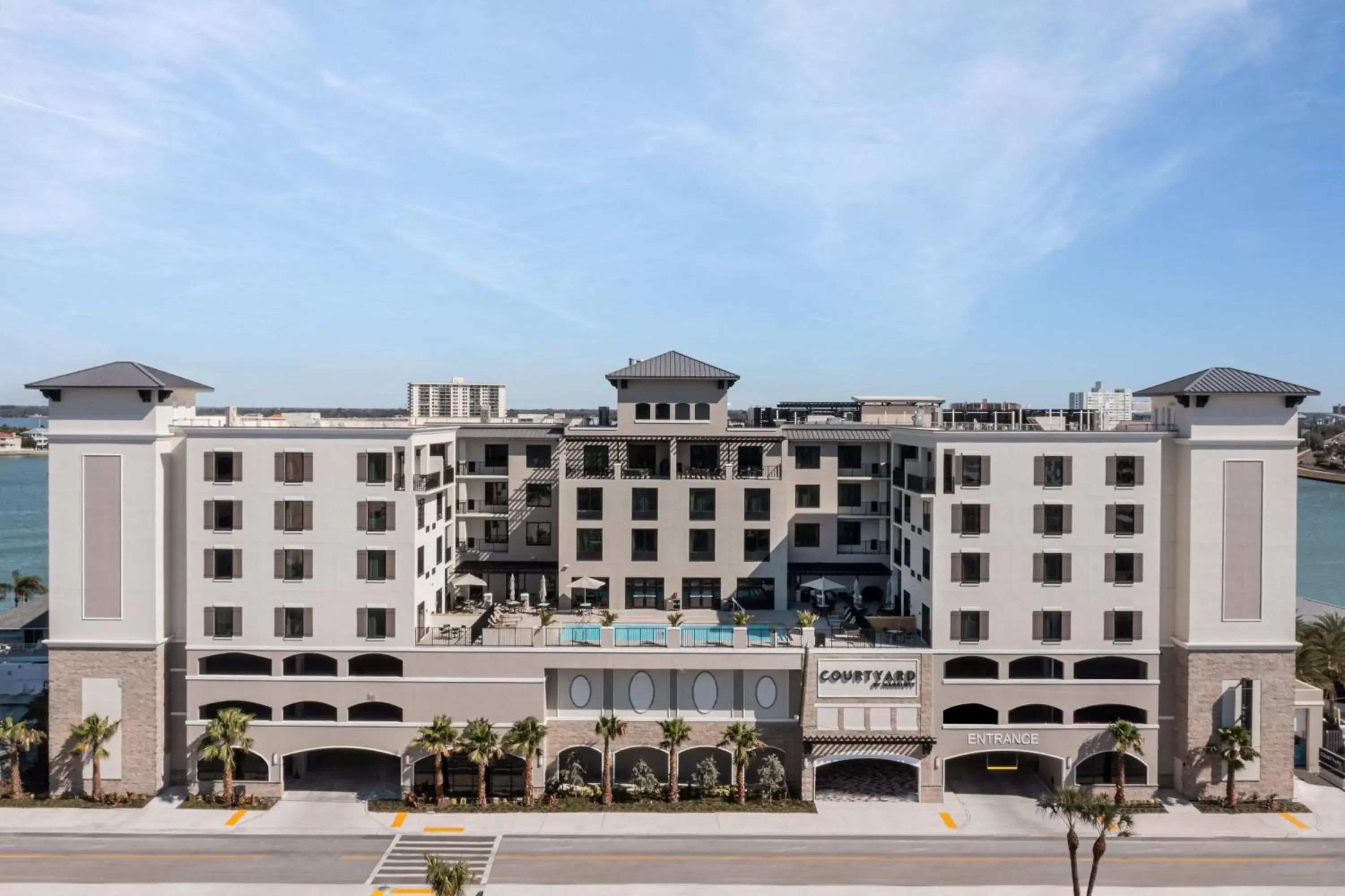 Property Building in Courtyard by Marriott Clearwater Beach