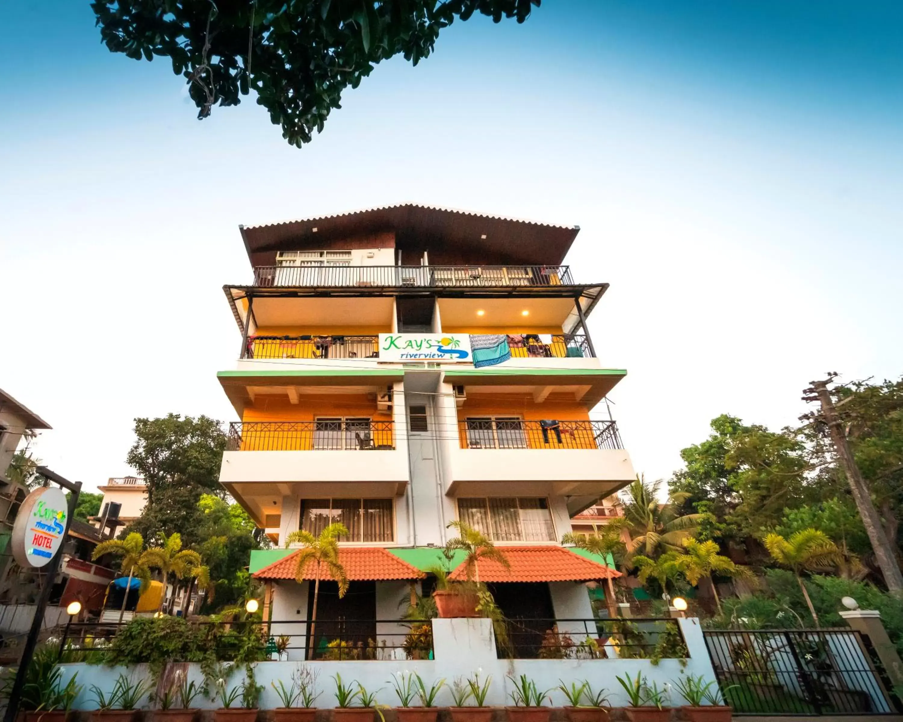 Property building in Kay's Riverview Resort - Near Baga Beach Property building in Kay's Riverview Resort - Near Baga Beach