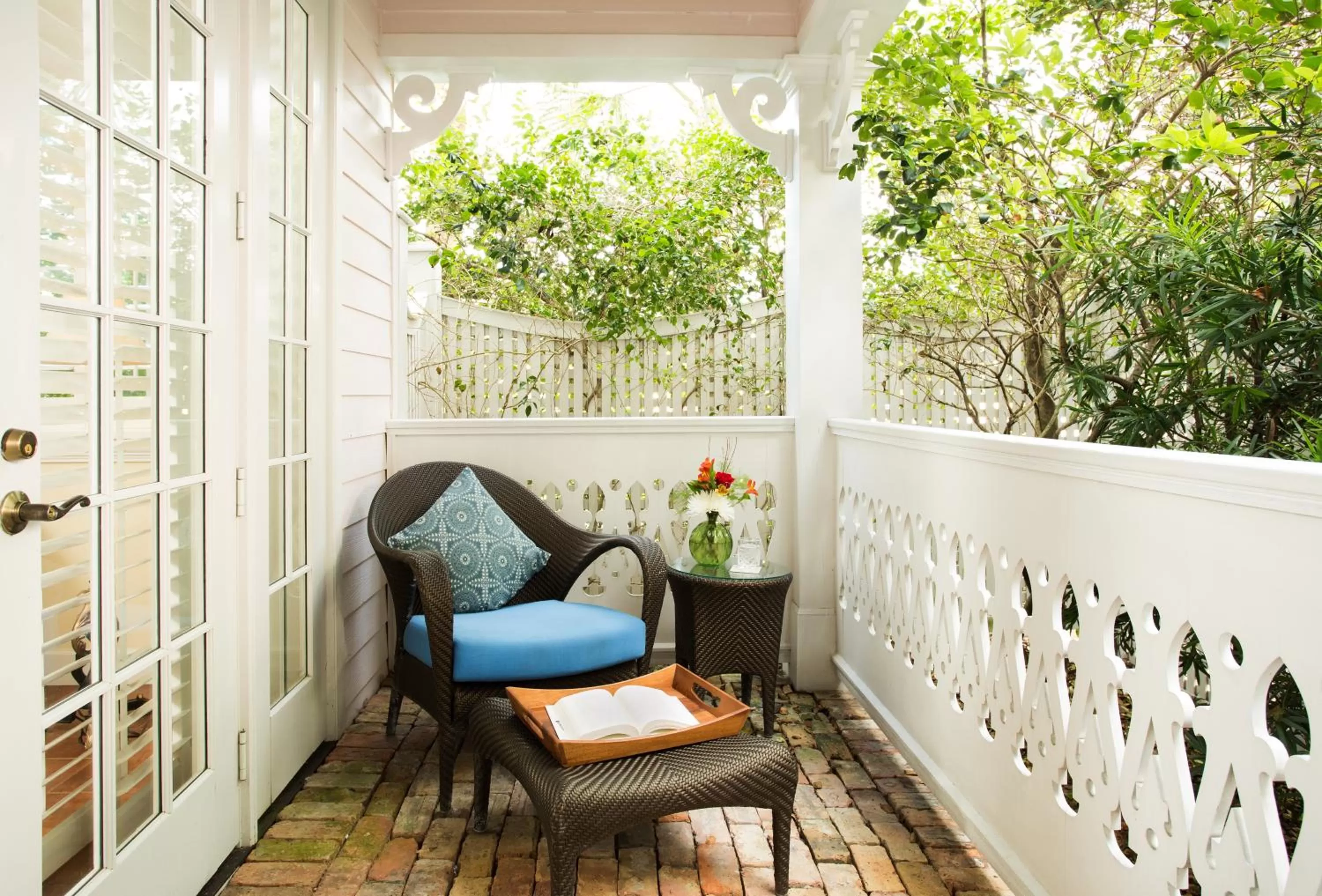 Balcony/Terrace in Port d'Hiver Bed and Breakfast