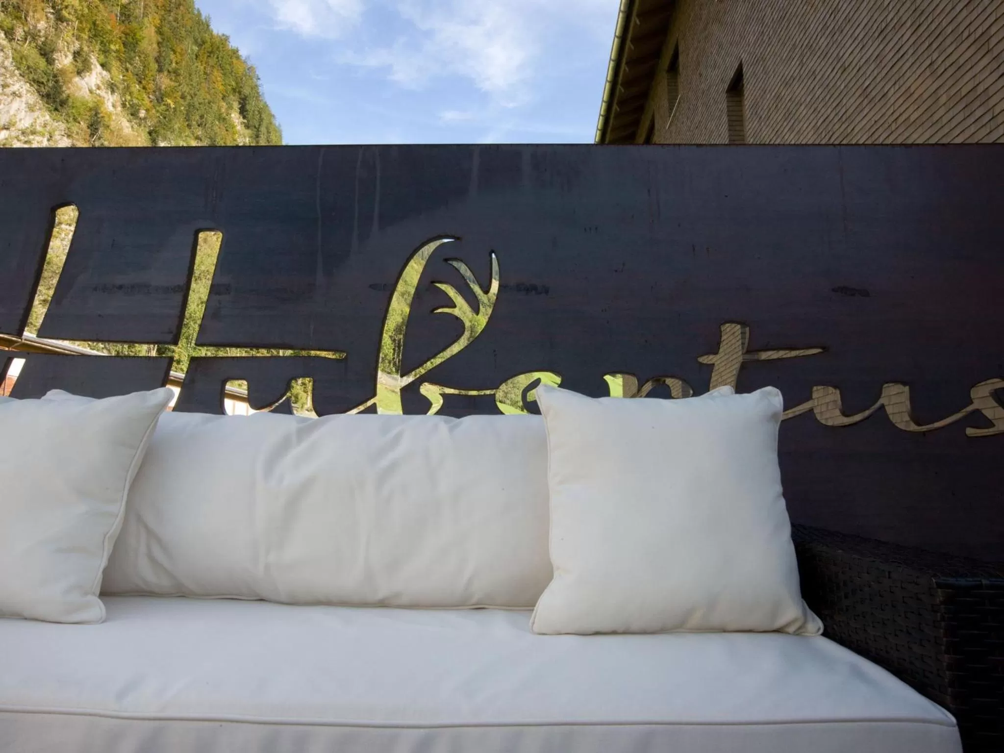 Balcony/Terrace in Hotel Hubertus - Au Bregenzerwald