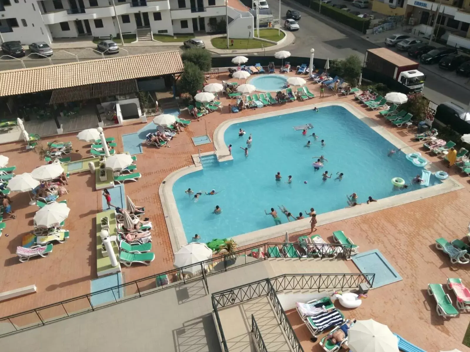 Lounge or bar, Pool View in Ourabay Hotel Apartamento - Art & Holidays