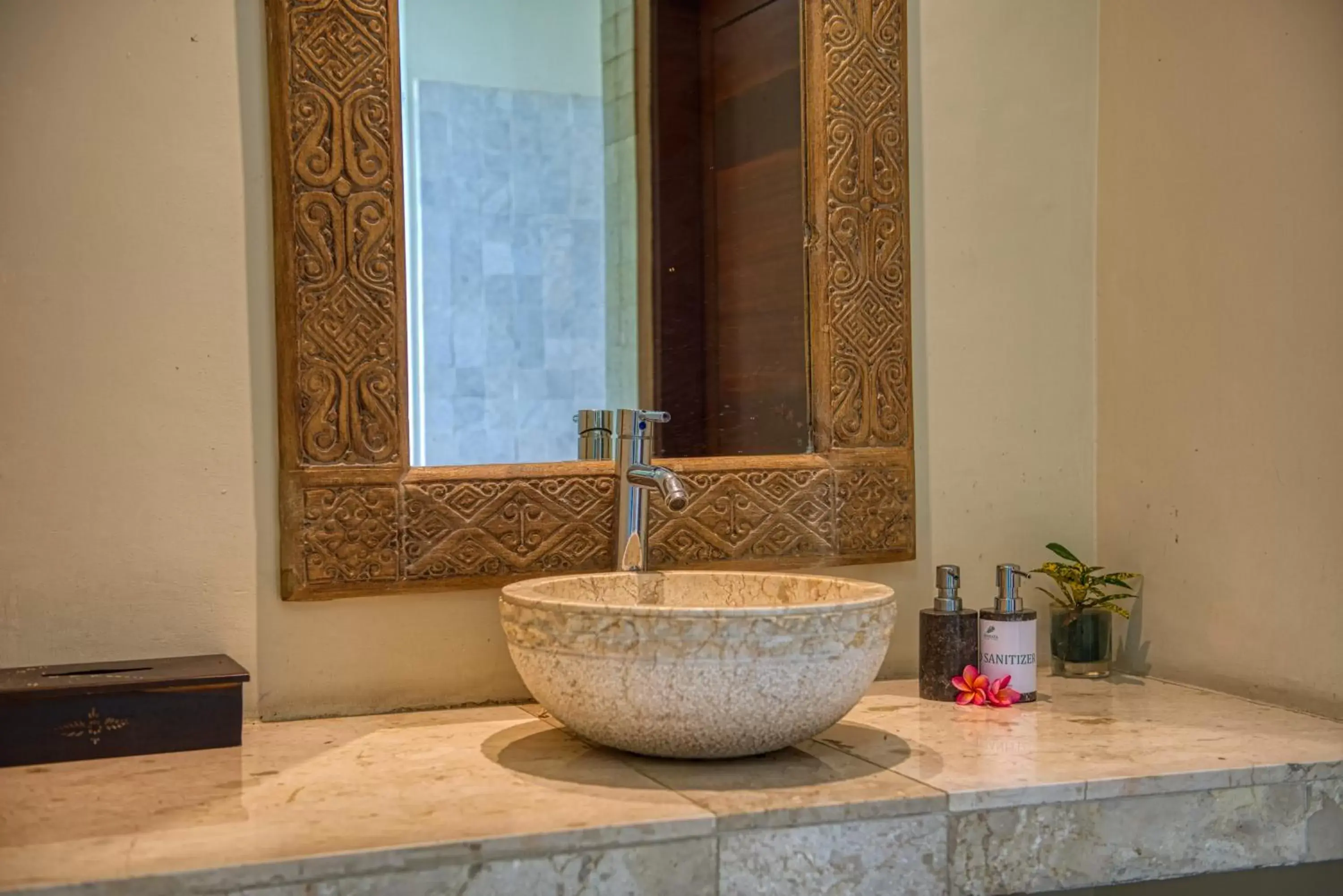 Decorative detail, Bathroom in Jannata Resort and Spa