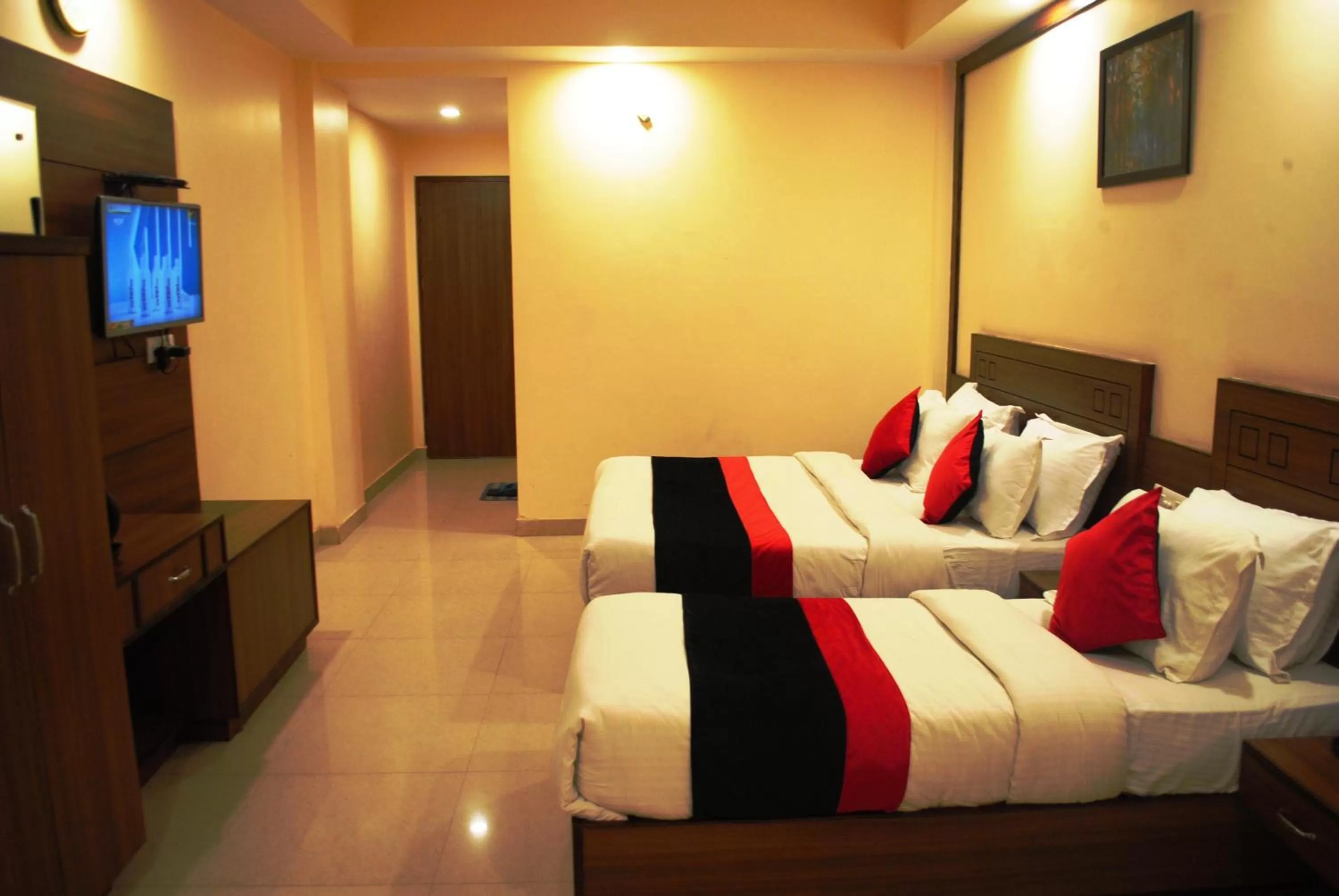 Bedroom, Bed in Hotel The Vaishno Devi Hills