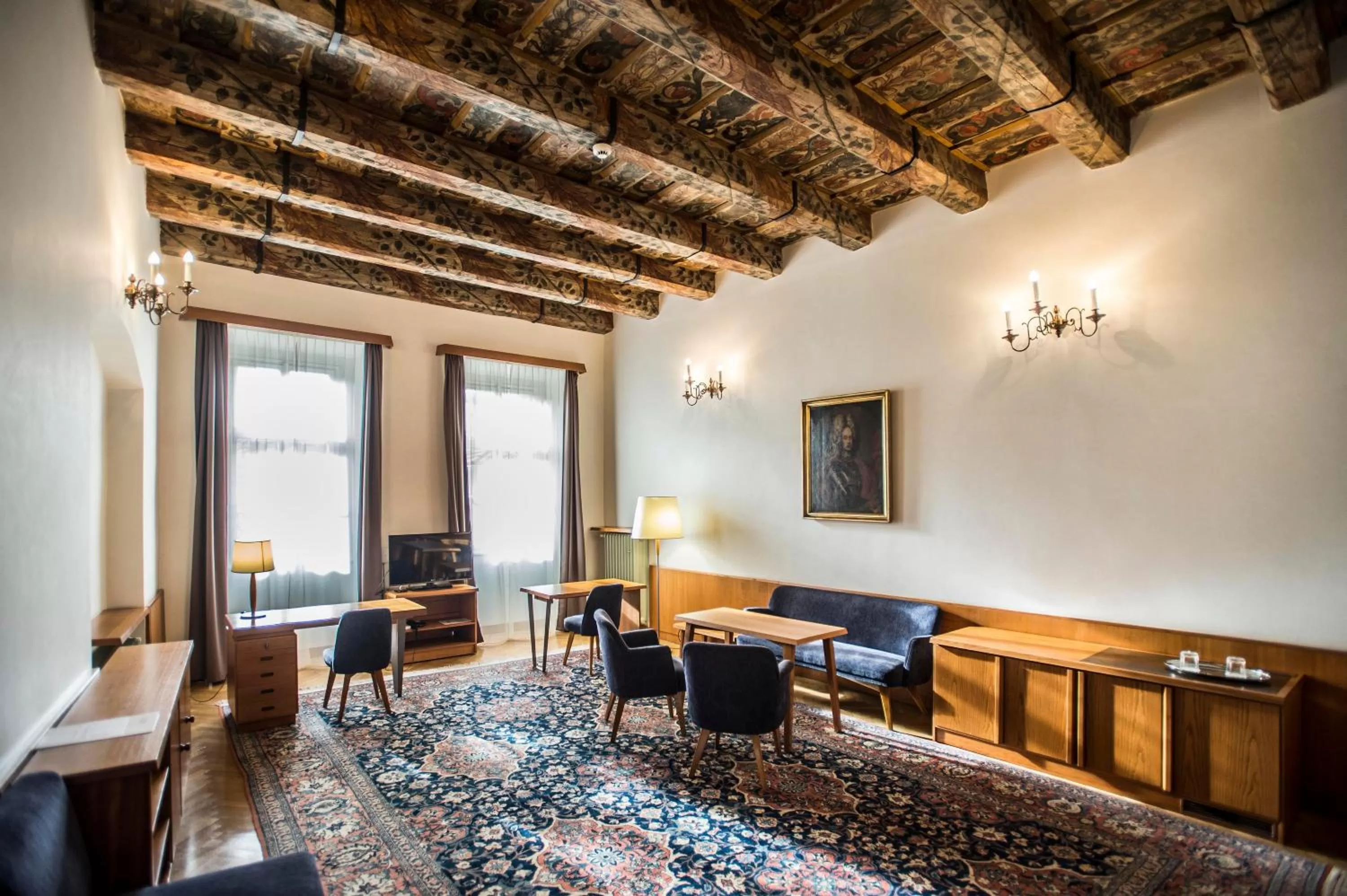 Living room in Opitzův dům