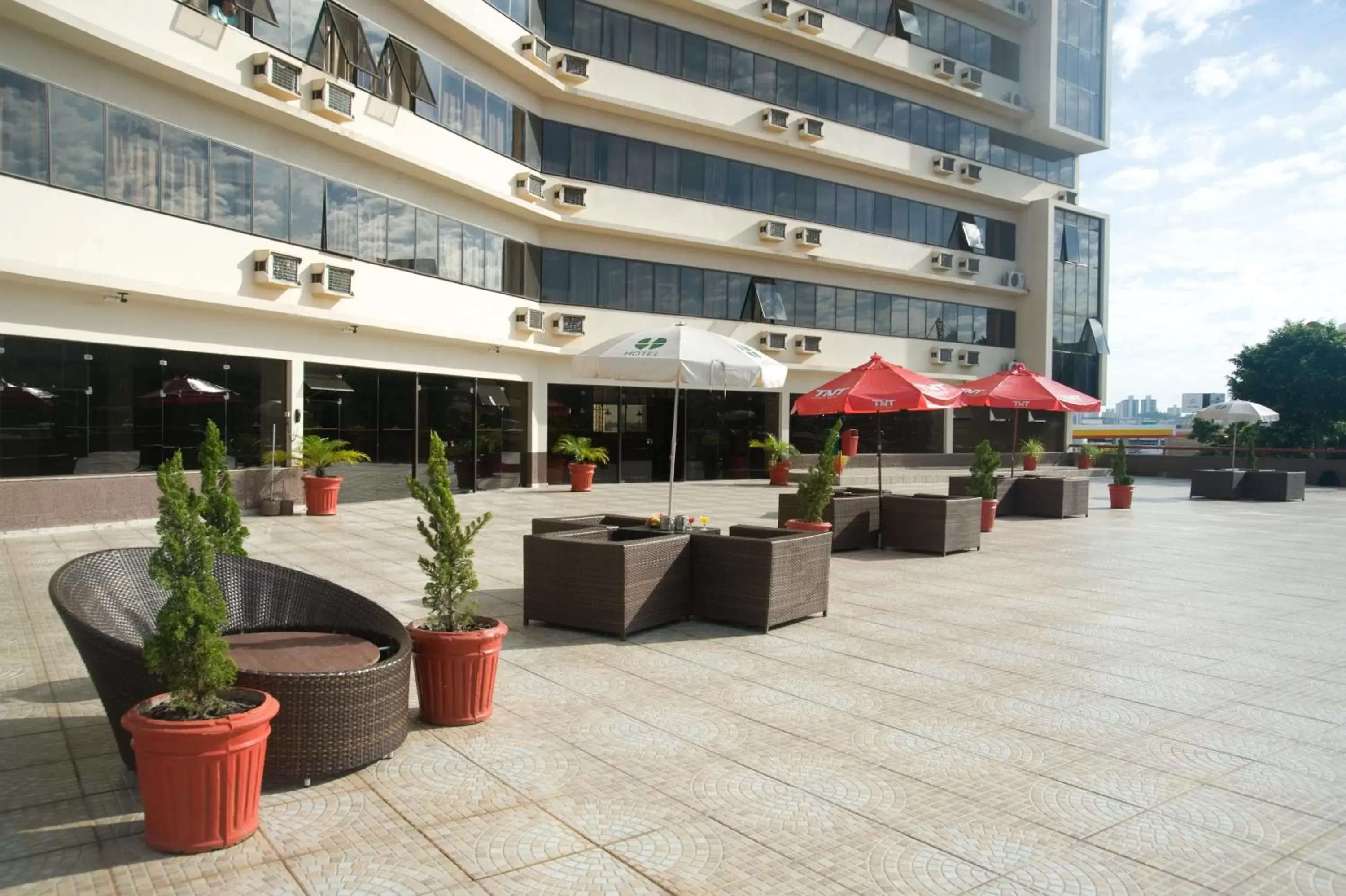 Patio in Nacional Inn Campinas Trevo