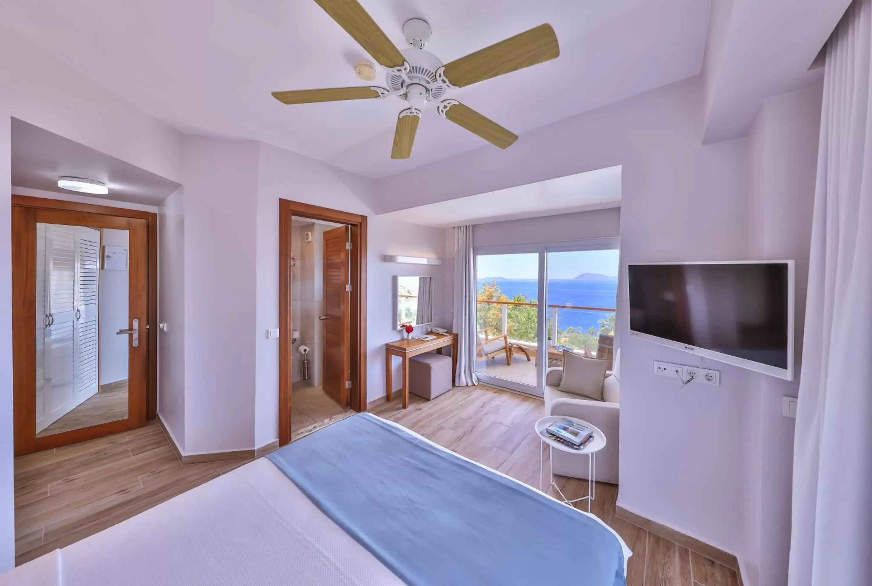 View (from property/room), Bed in Olea Nova Hotel View (from property/room), Bed in Olea Nova Hotel