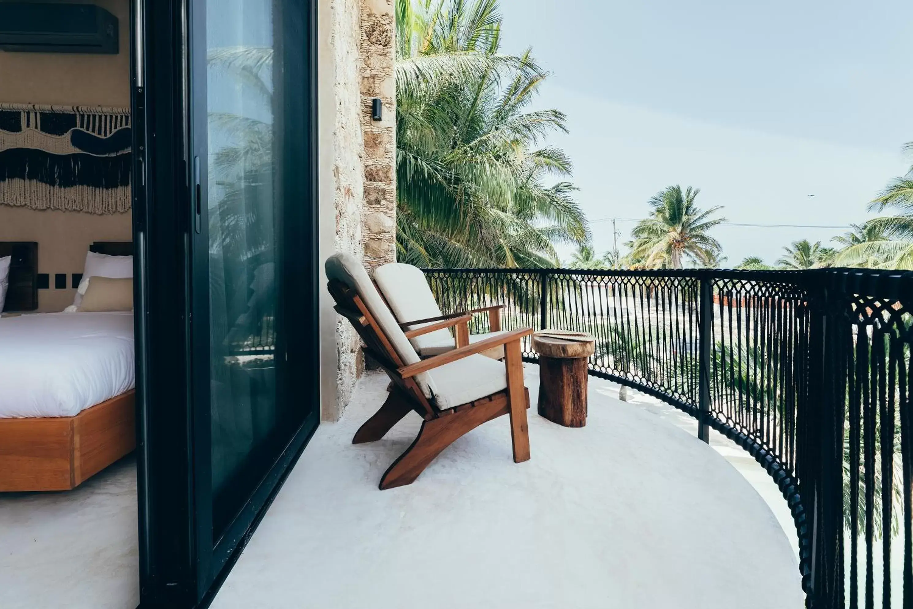 View (from property/room), Balcony/Terrace in Cucu Hotel El Cuyo