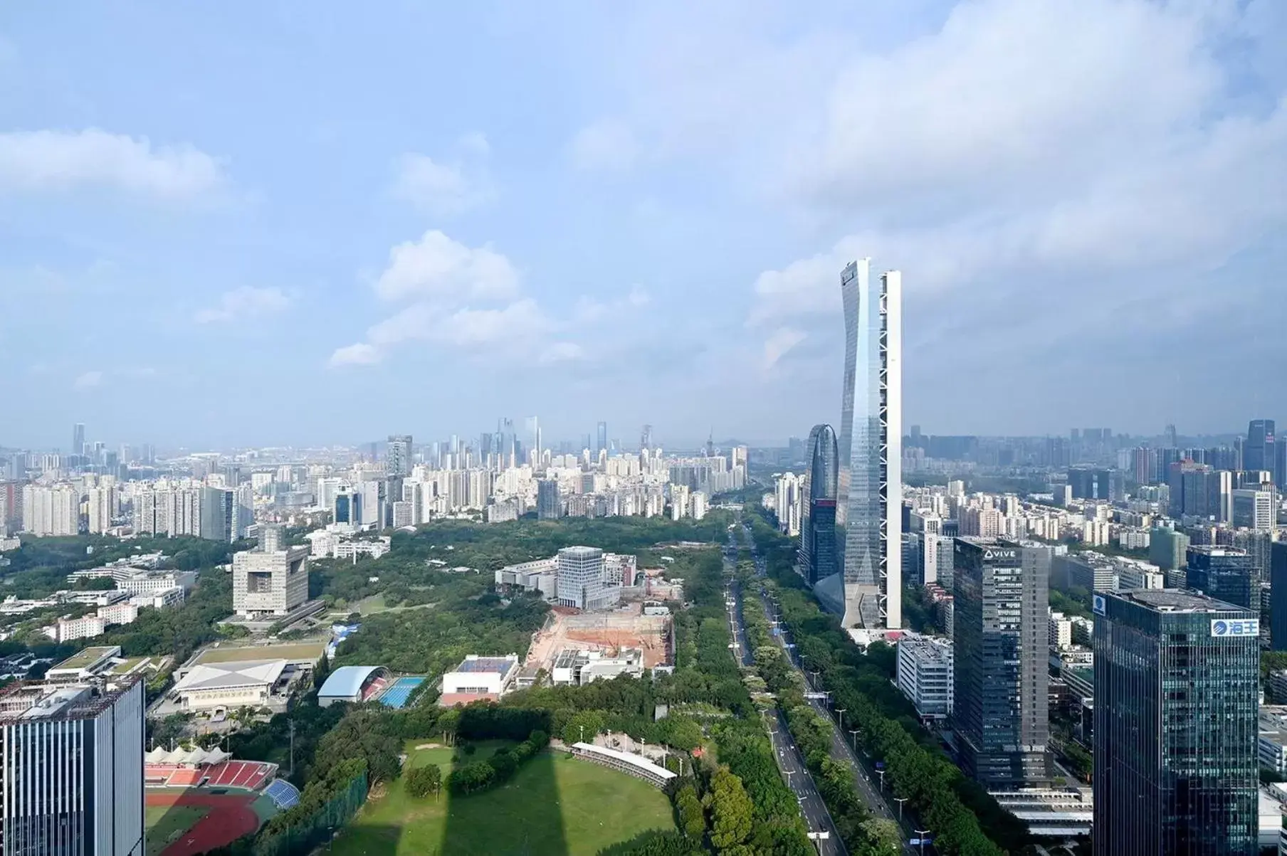 Property building, Bird's-eye View in Crowne Plaza Shenzhen Nanshan, an IHG Hotel