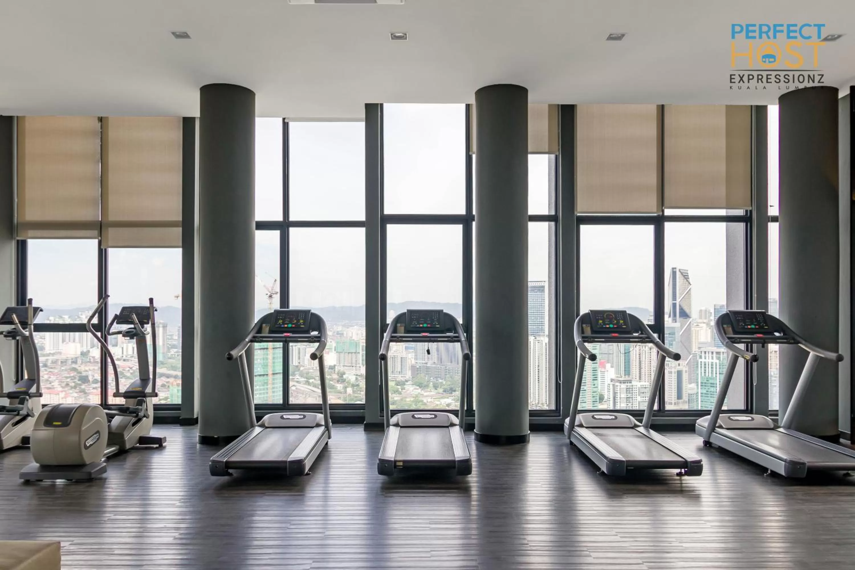 Fitness centre/facilities in Expressionz Suites KL by Perfect Host