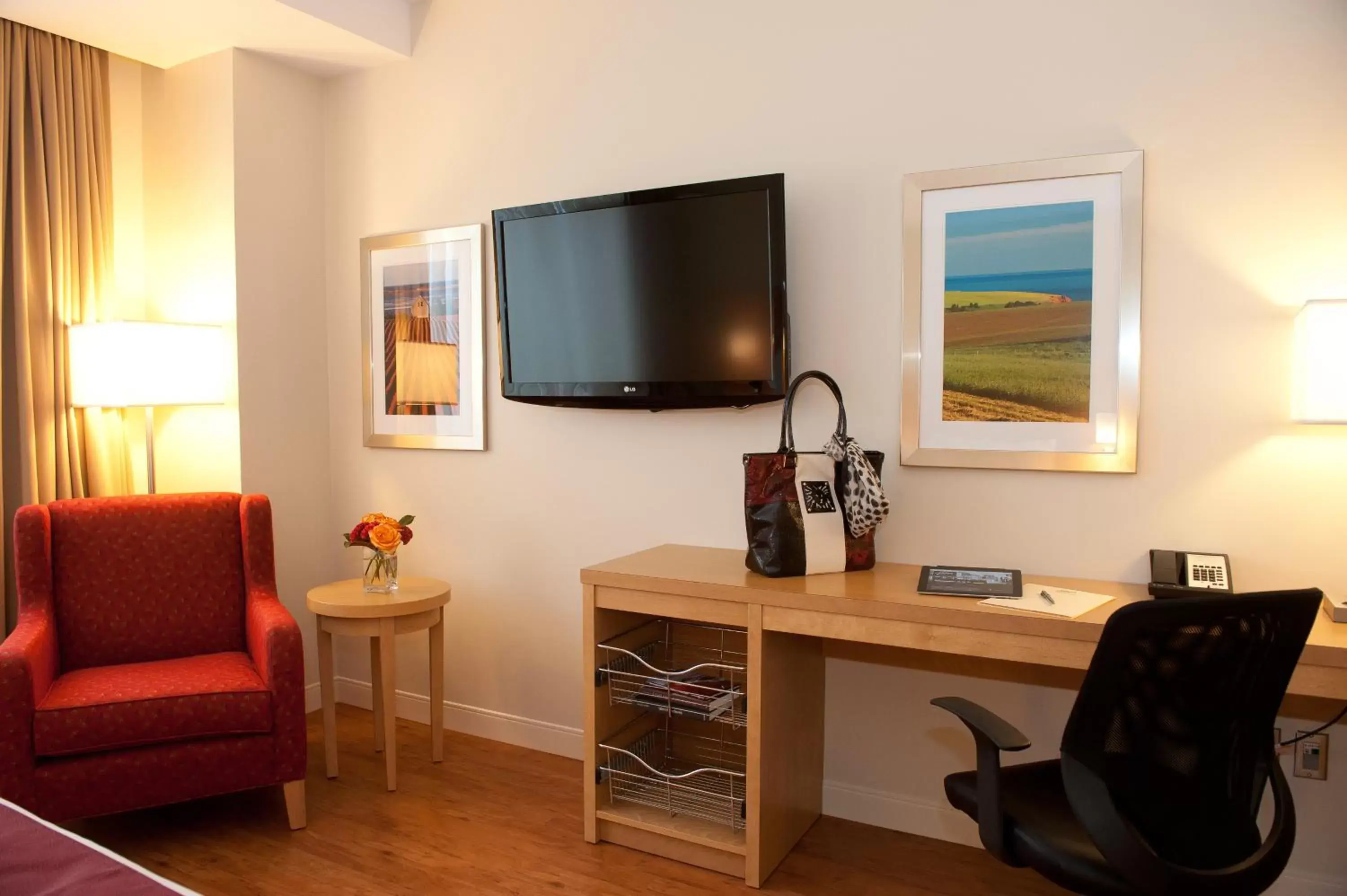 Photo of the whole room, TV/Entertainment Center in The Holman Grand Hotel