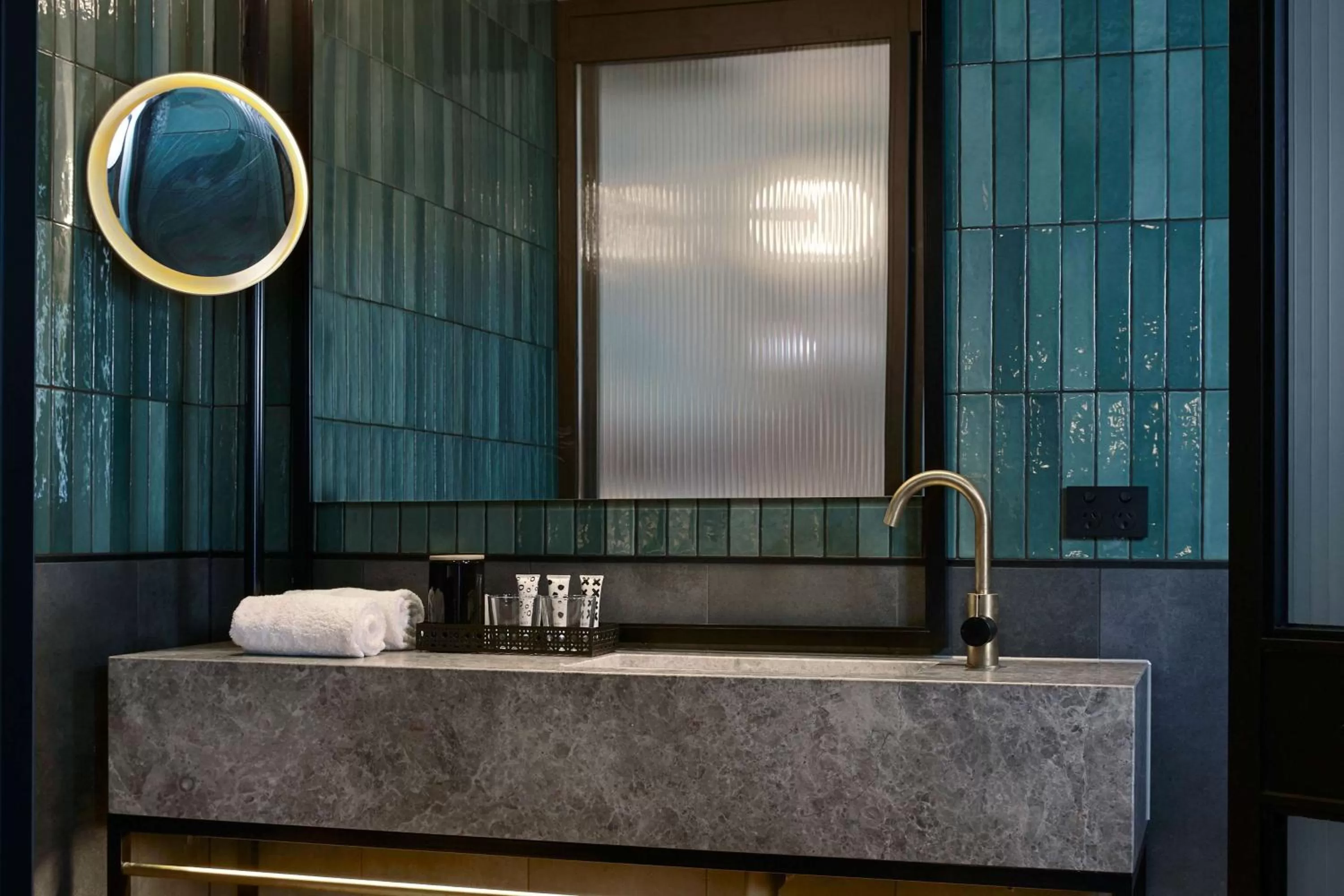 Bathroom in QT Auckland