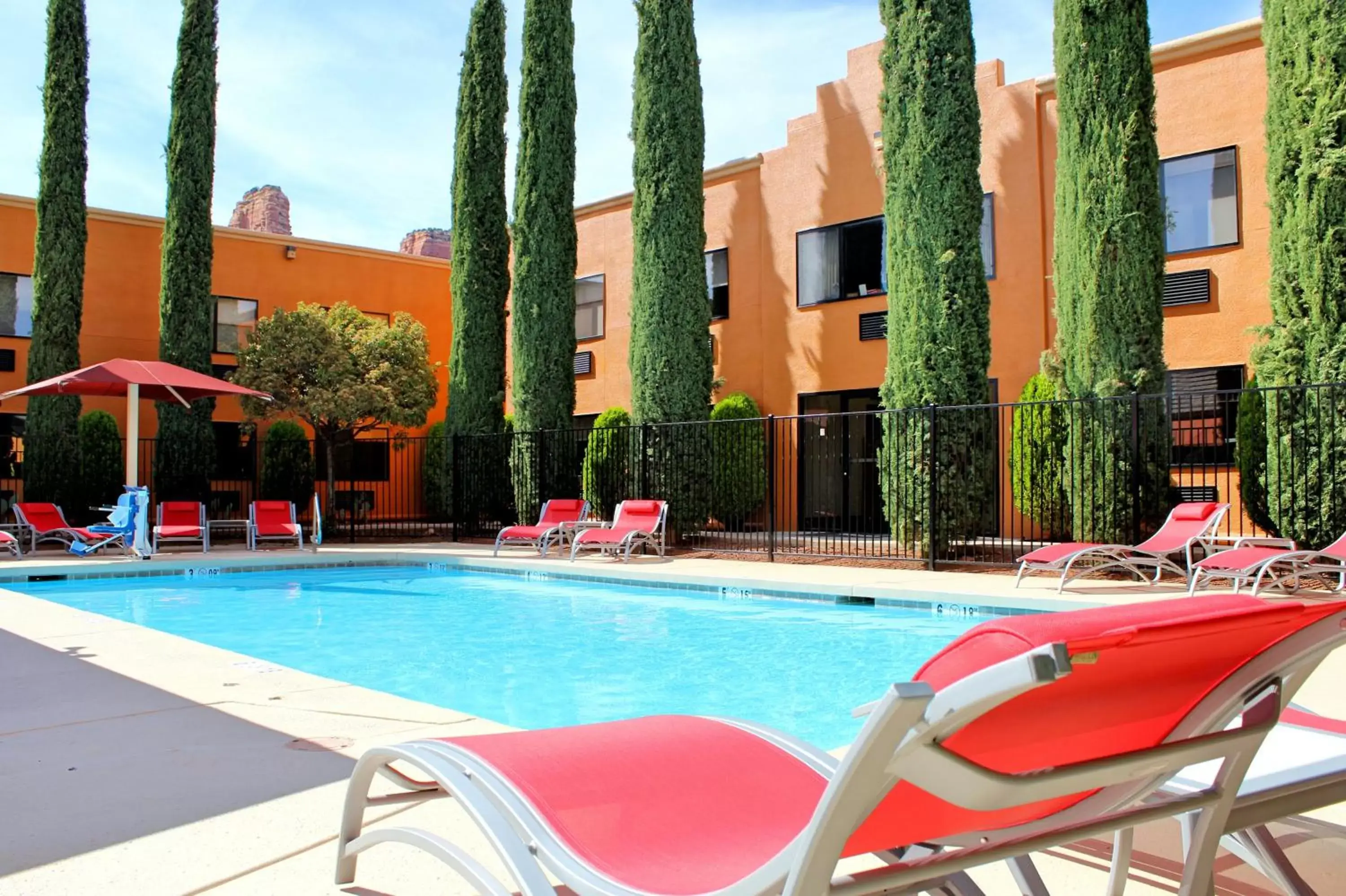 Swimming Pool in Holiday Inn Express Sedona - Oak Creek, an IHG Hotel