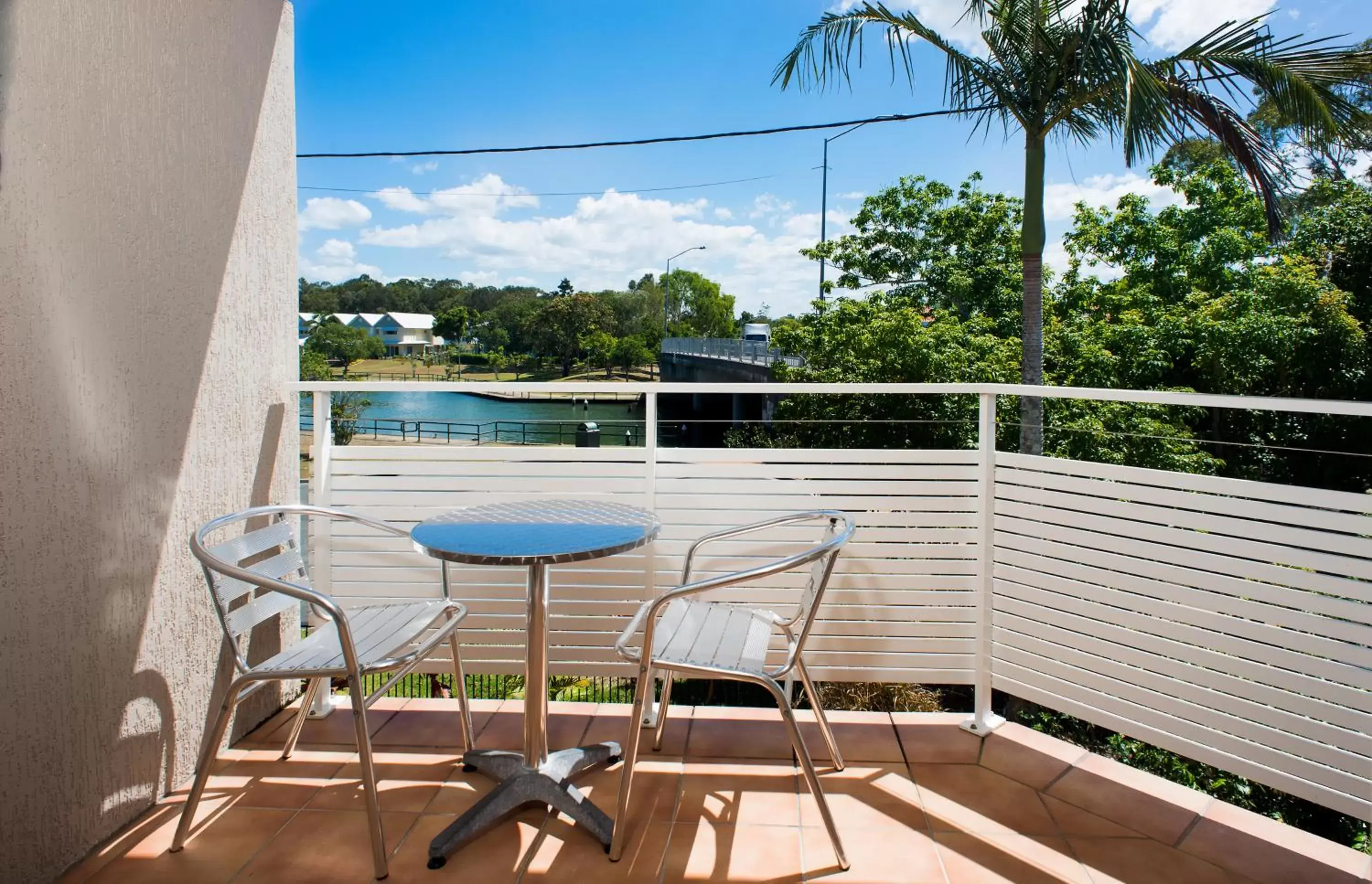 View (from property/room), Balcony/Terrace in Noosa Sun Motel