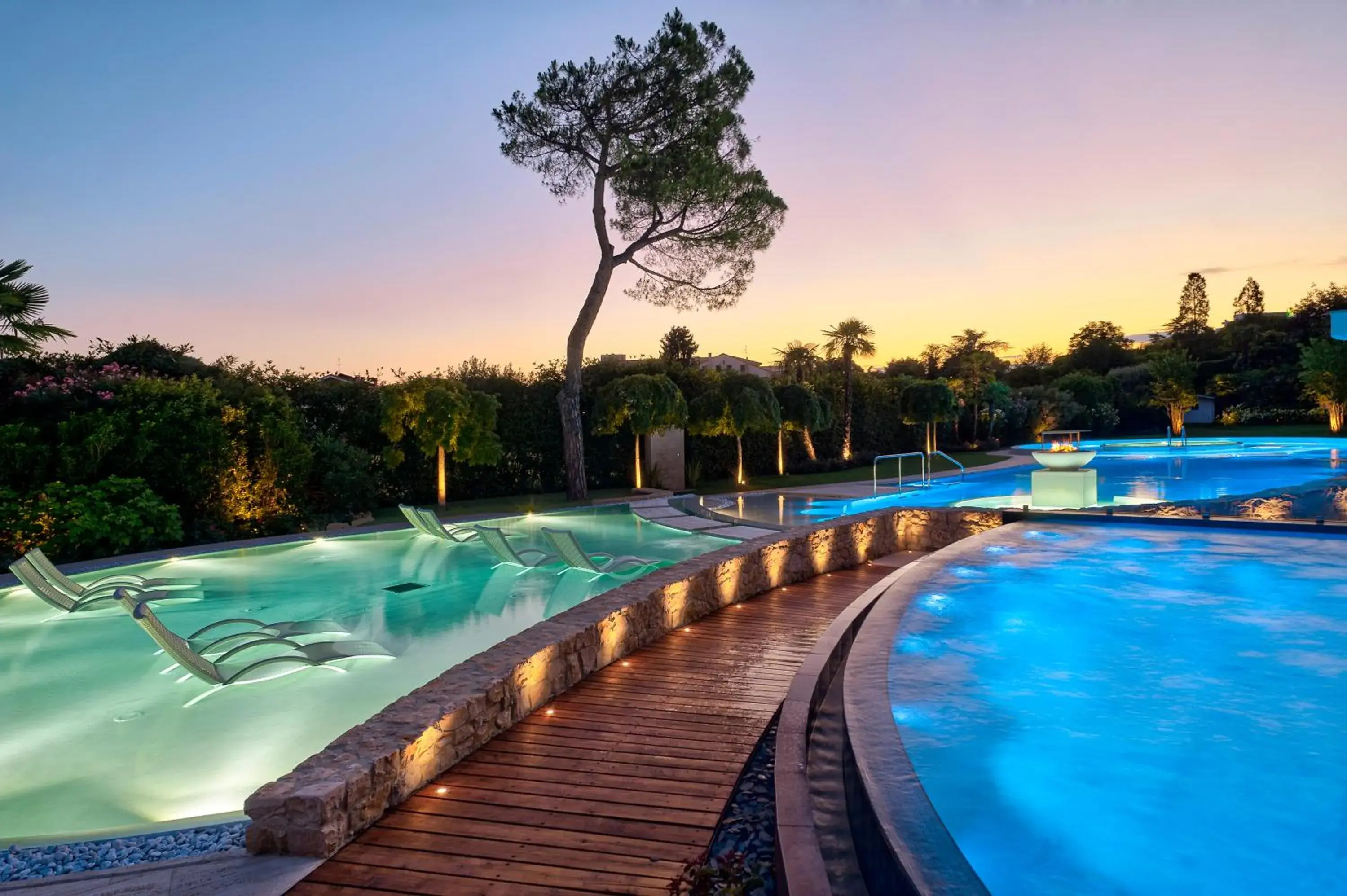 Garden, Swimming Pool in Esplanade Tergesteo - Luxury Retreat