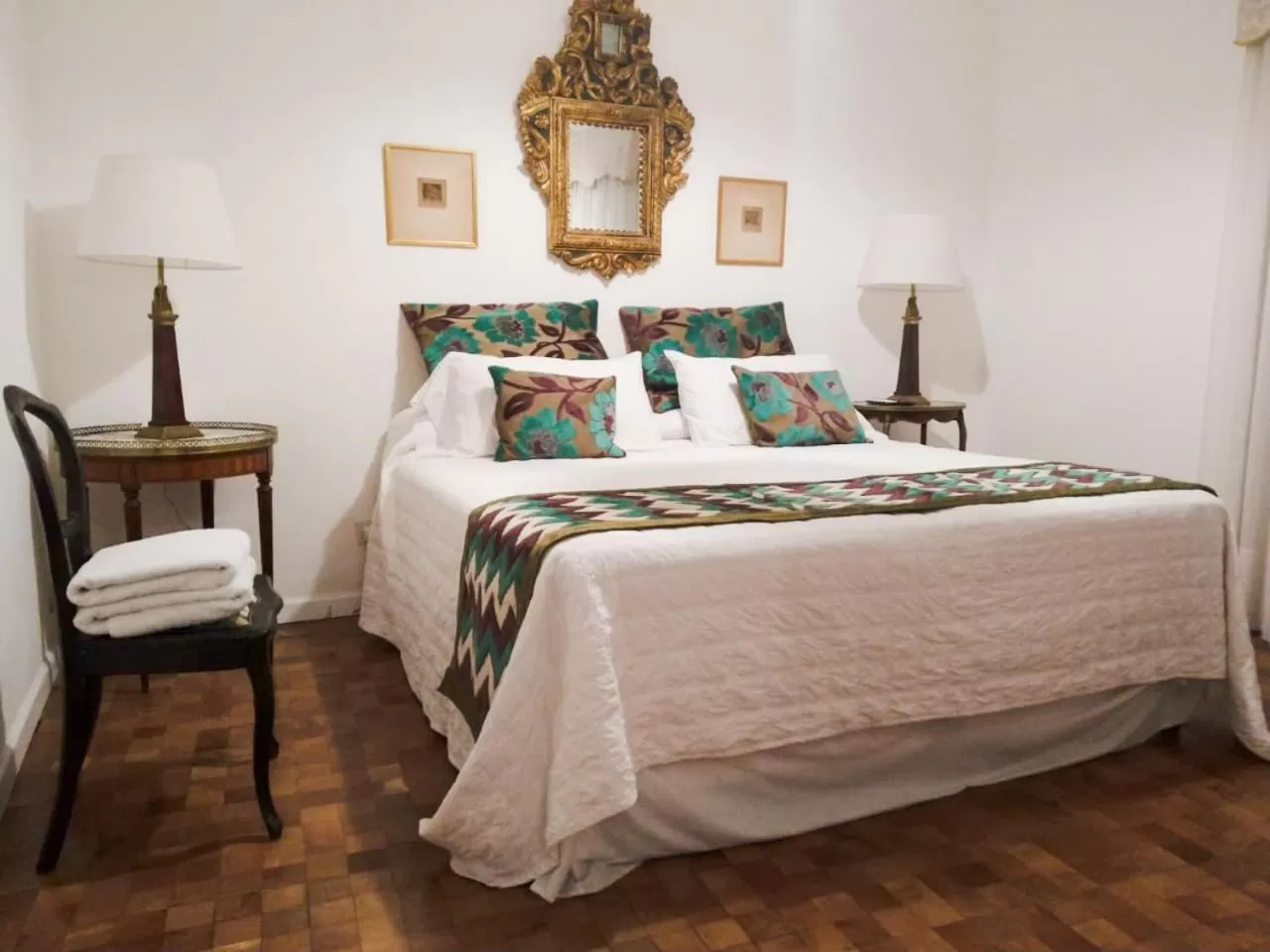 Bed in Virreinato Hotel Boutique