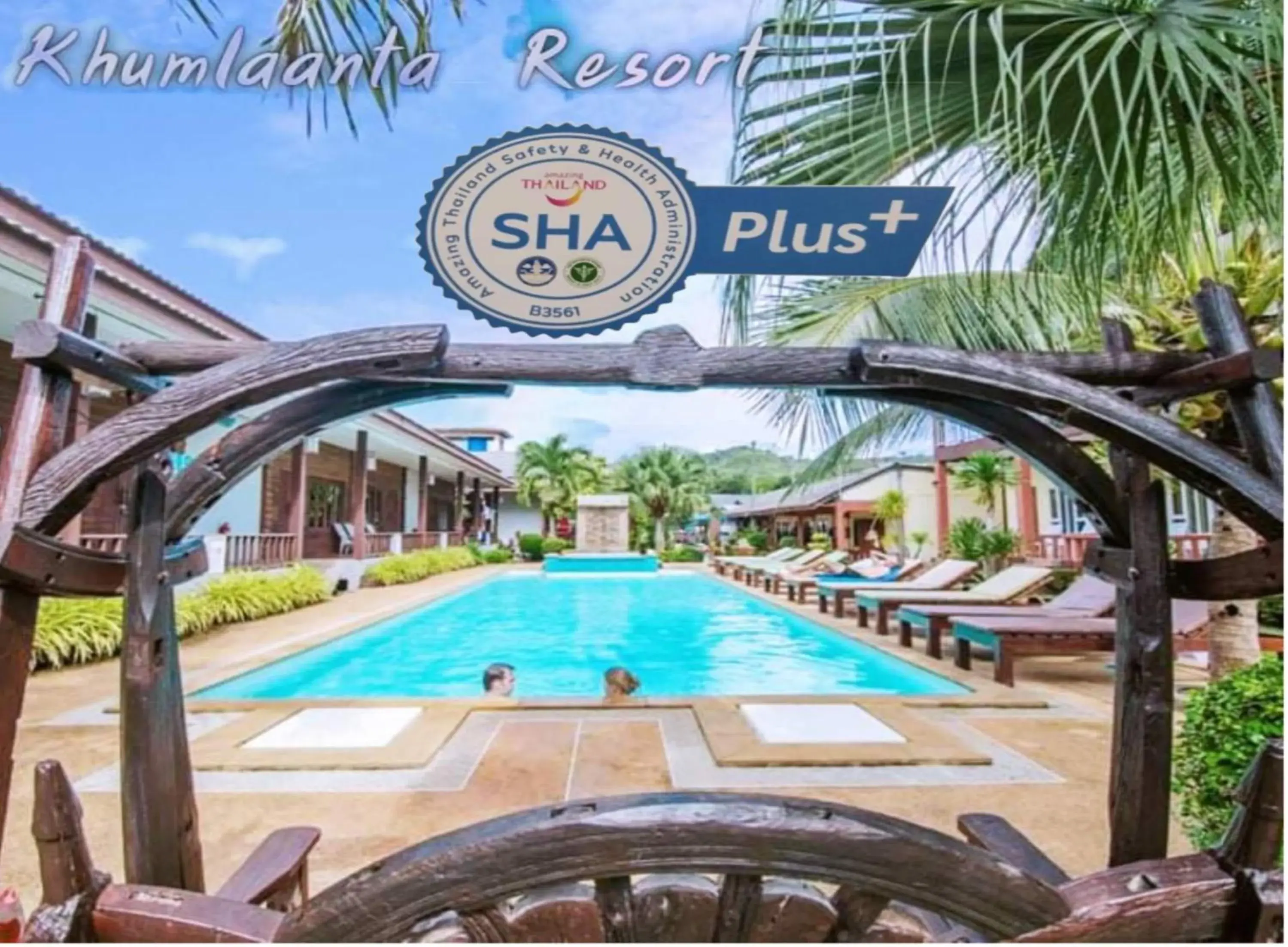 Pool View in Khum Laanta Resort - SHA Extra Plus