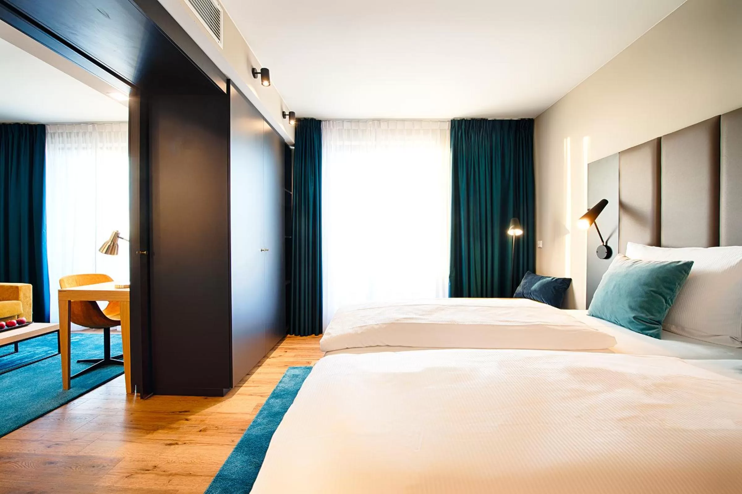 Bed in Welcome Hotel Neckarsulm