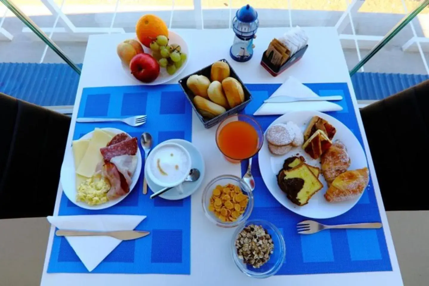 Breakfast in Hotel Sporting Club