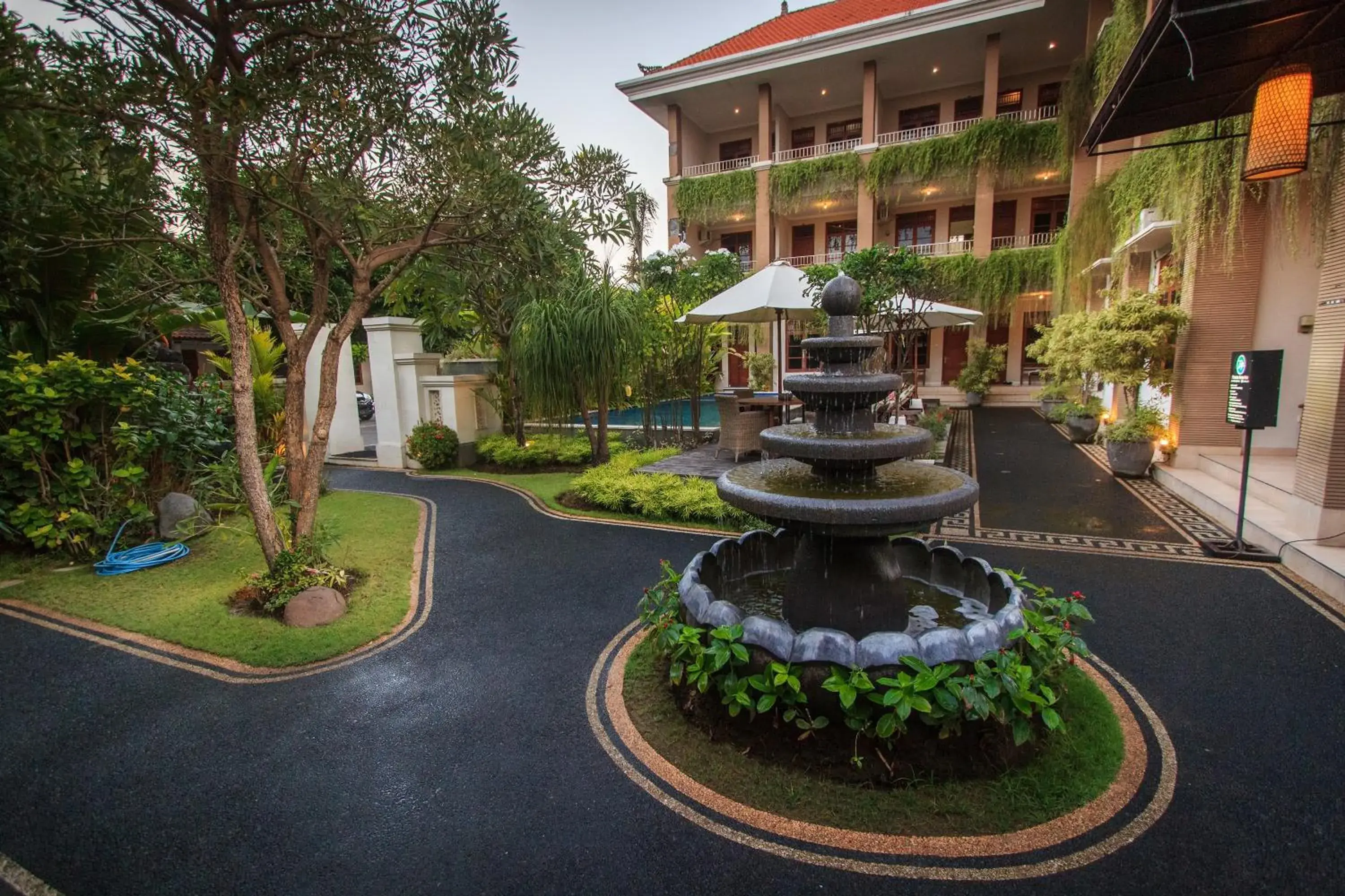 Garden, Property Building in Pondok Anyar Hotel