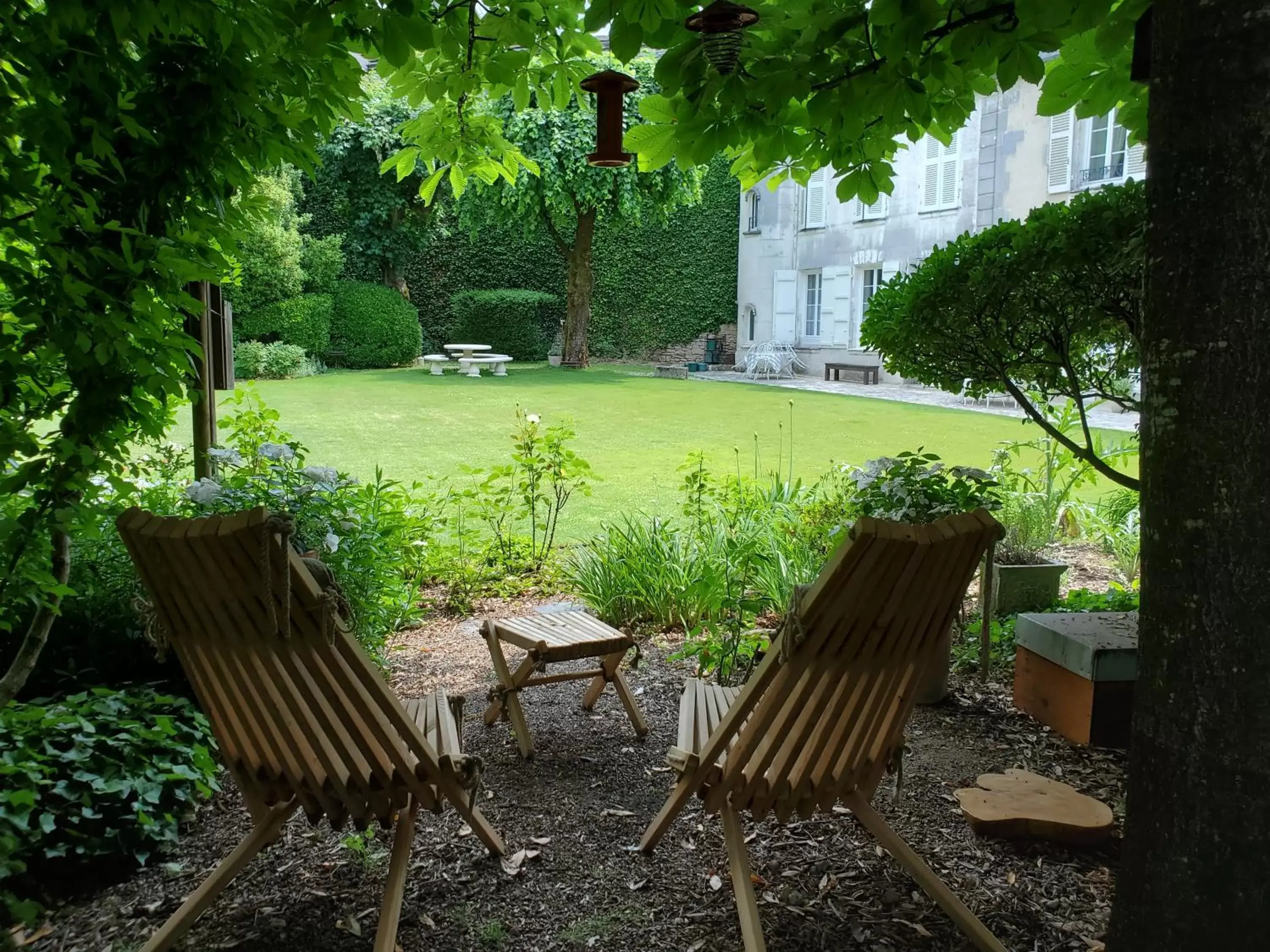 Garden in Logis des Tourelles