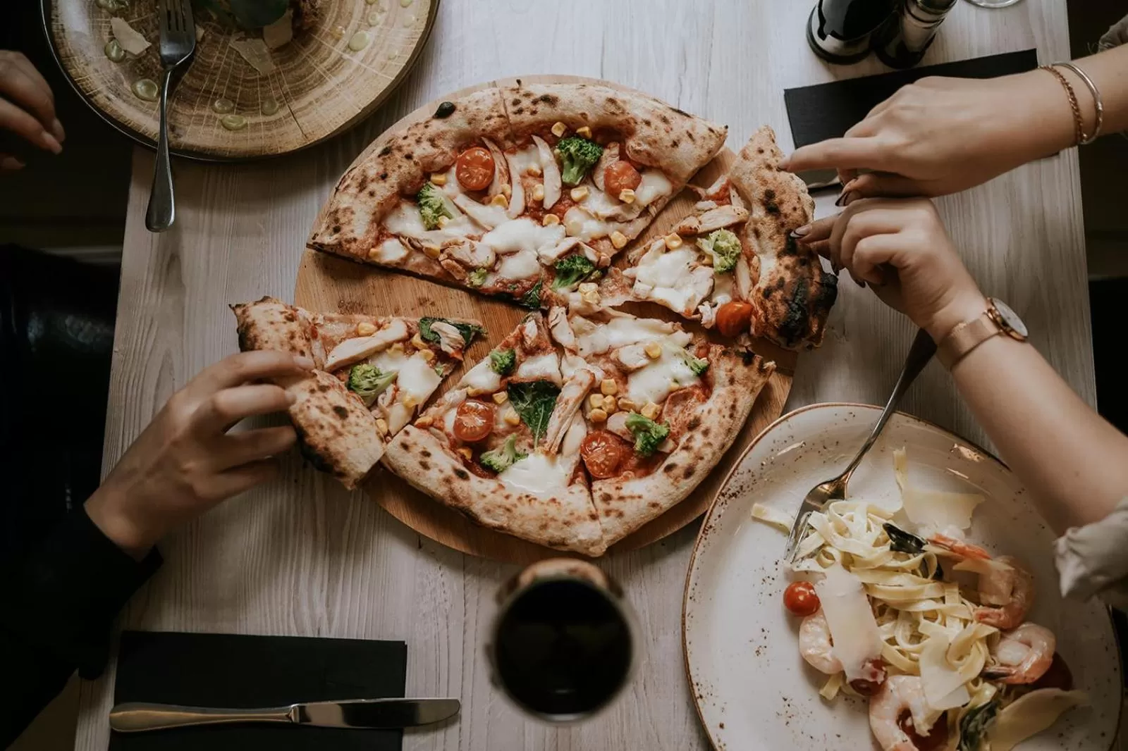 Food in Hotel Garden