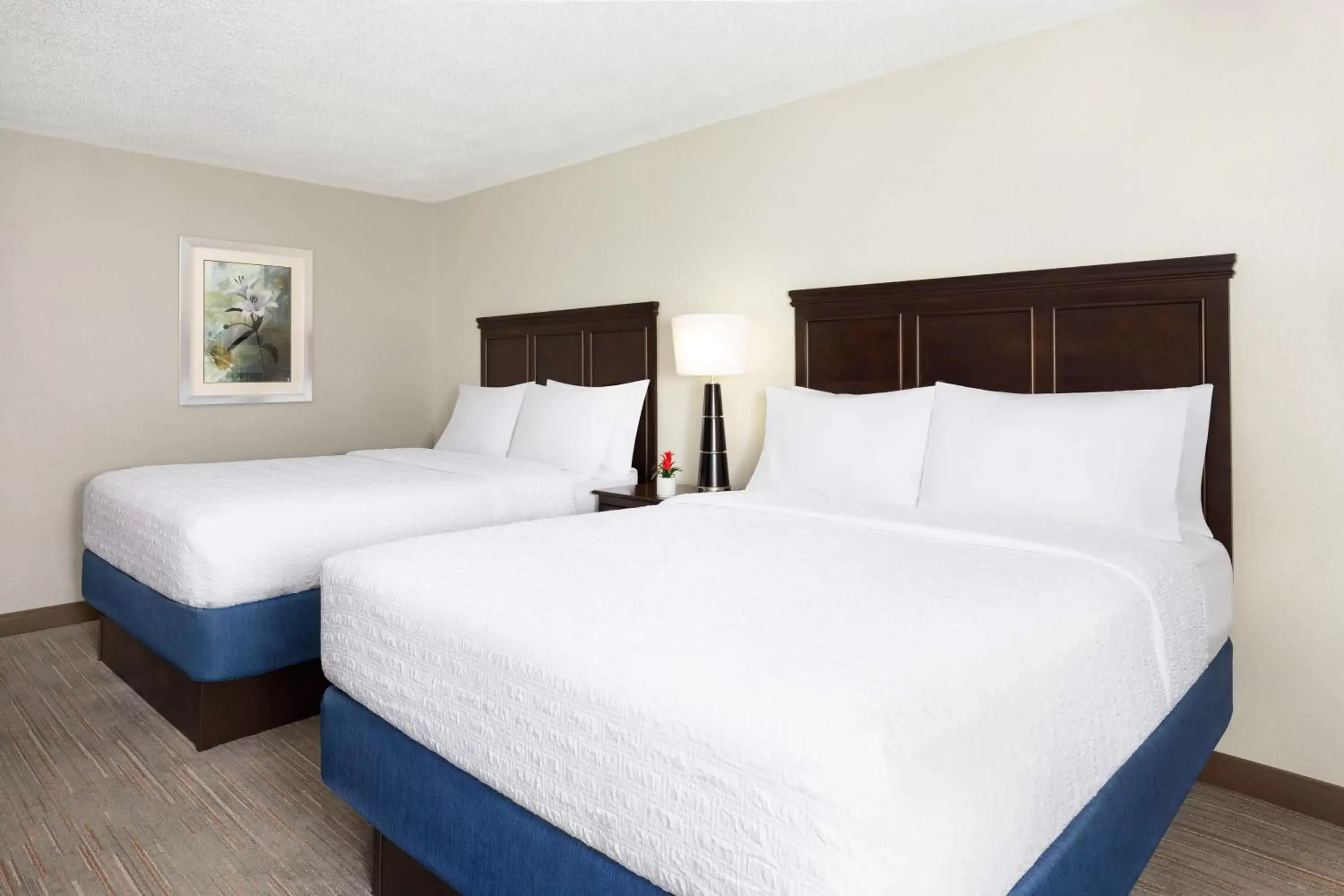 Bed in Hampton Inn Naples-Central