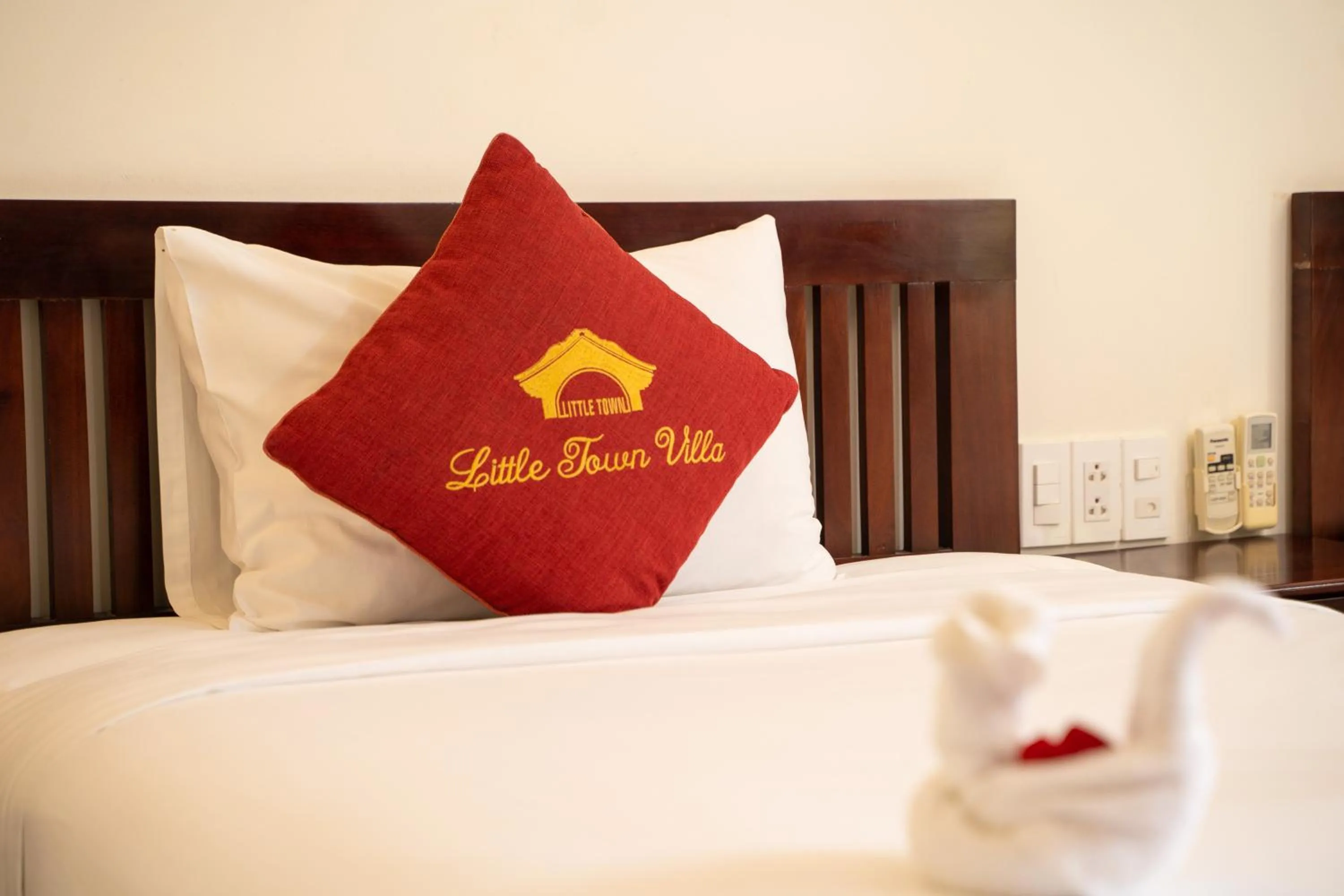 Bed in Little Town Villa