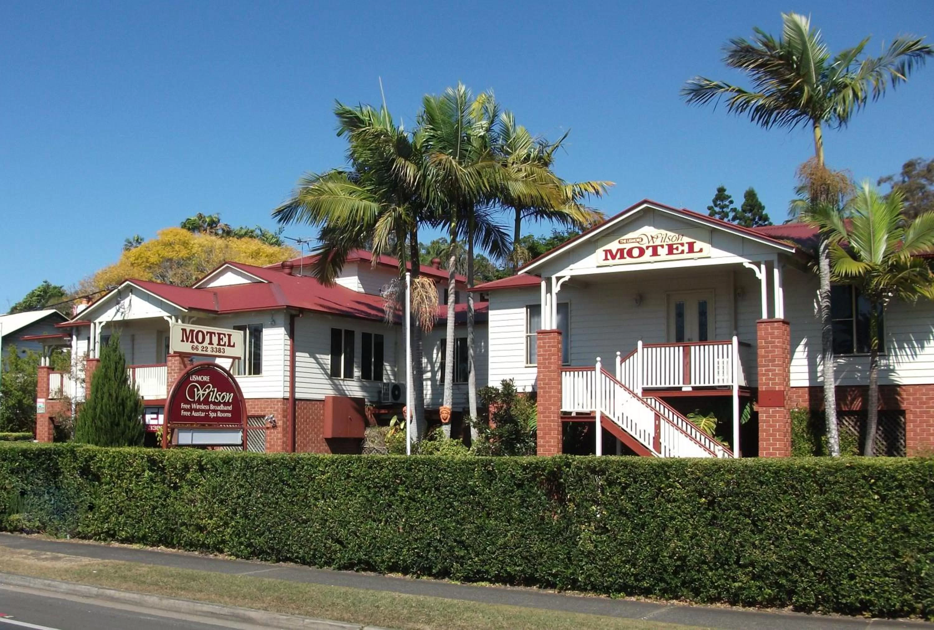 Facade/entrance in Lismore Wilson Motel
