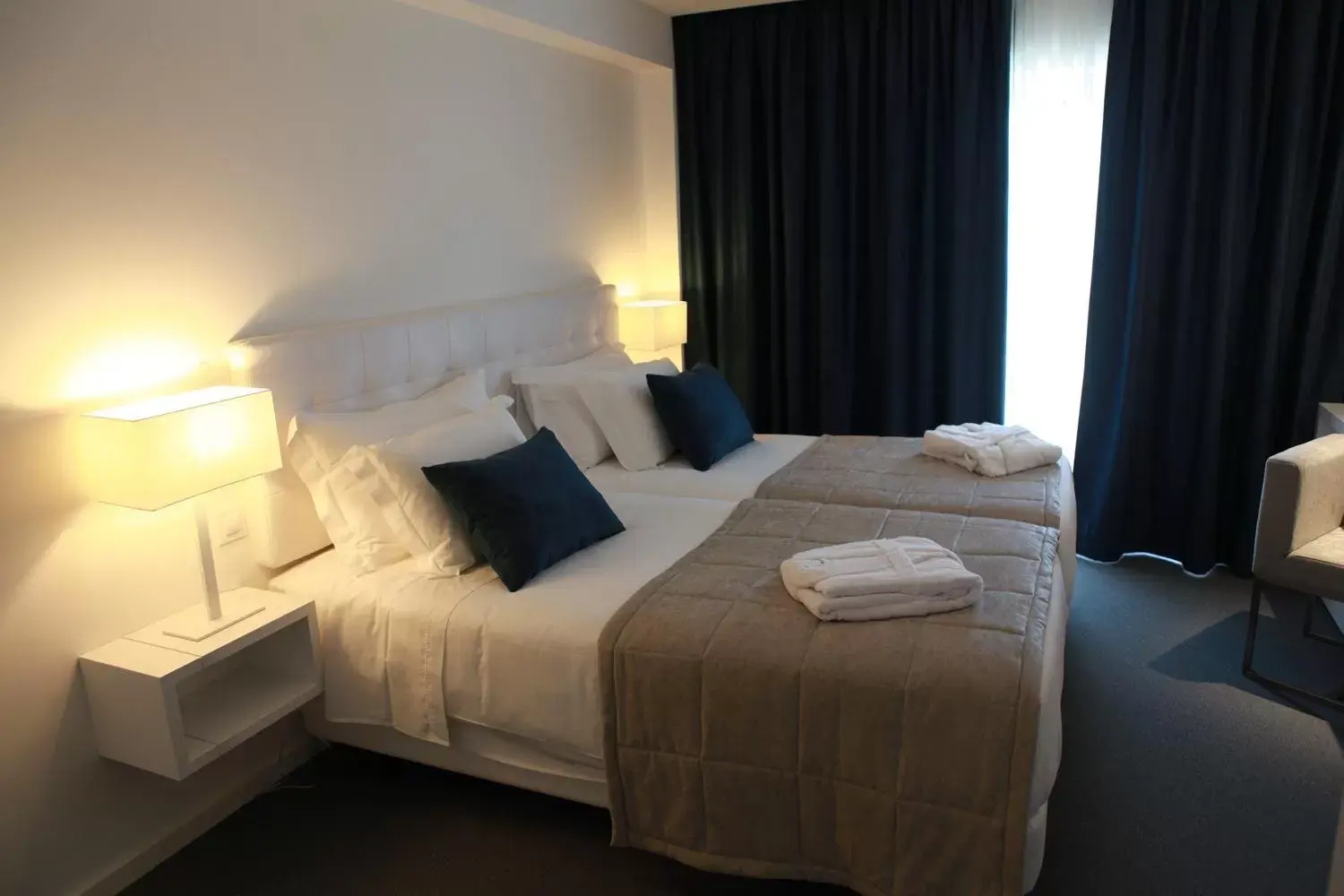 Bed in Hotel Anjo de Portugal