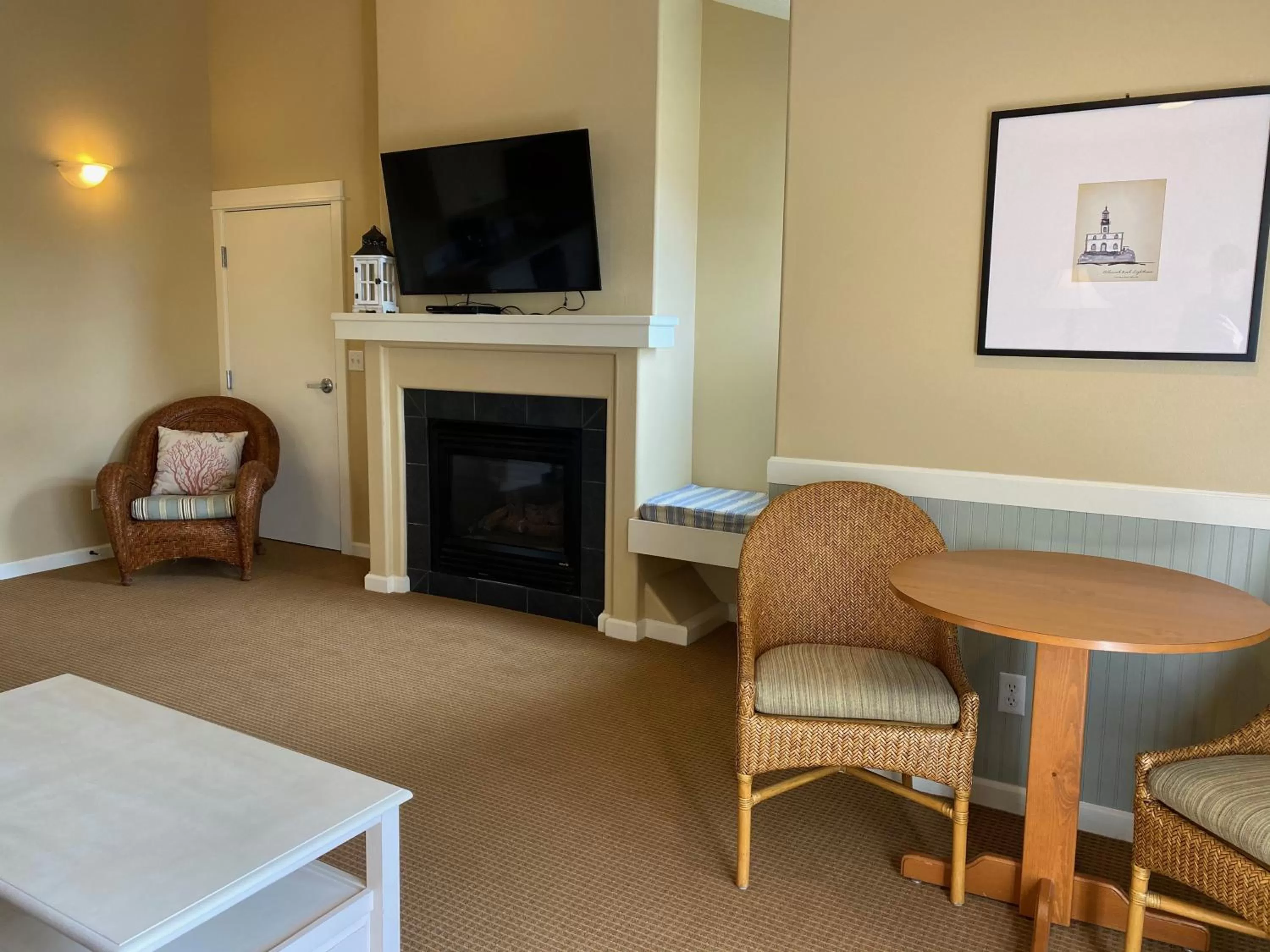 Living room in Lighthouse Inn